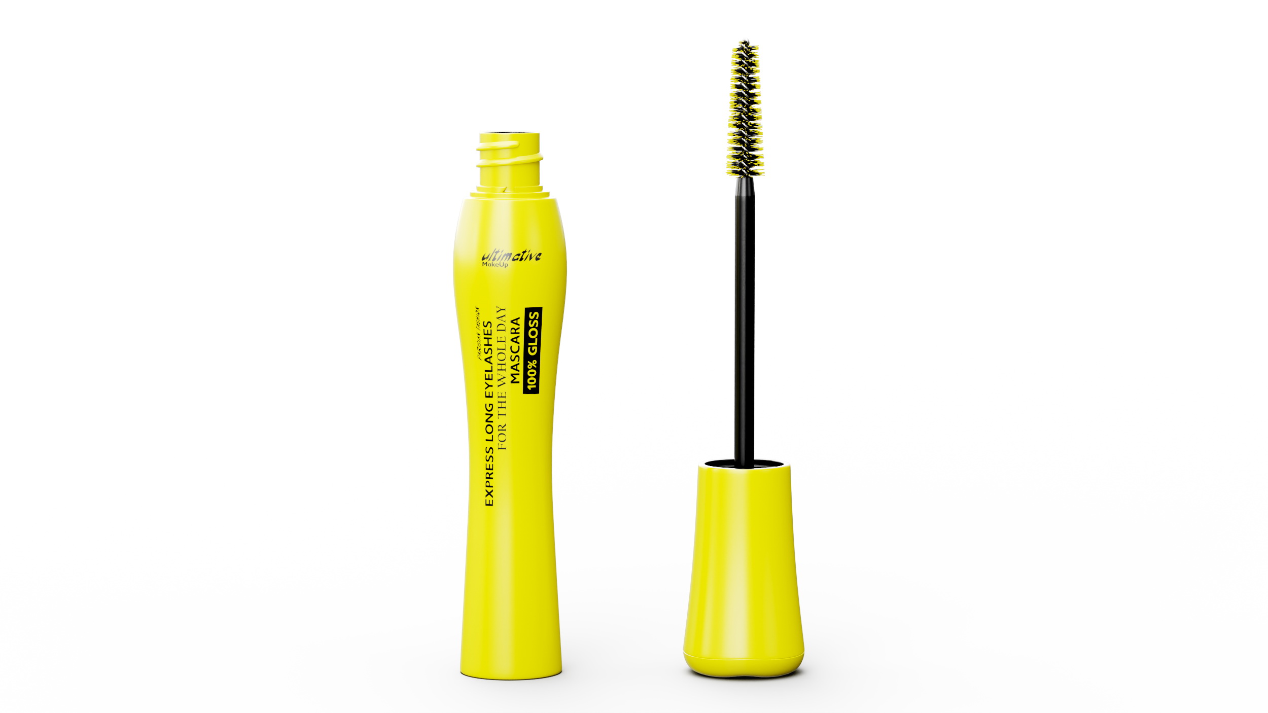 Mascara Yellow 3D model