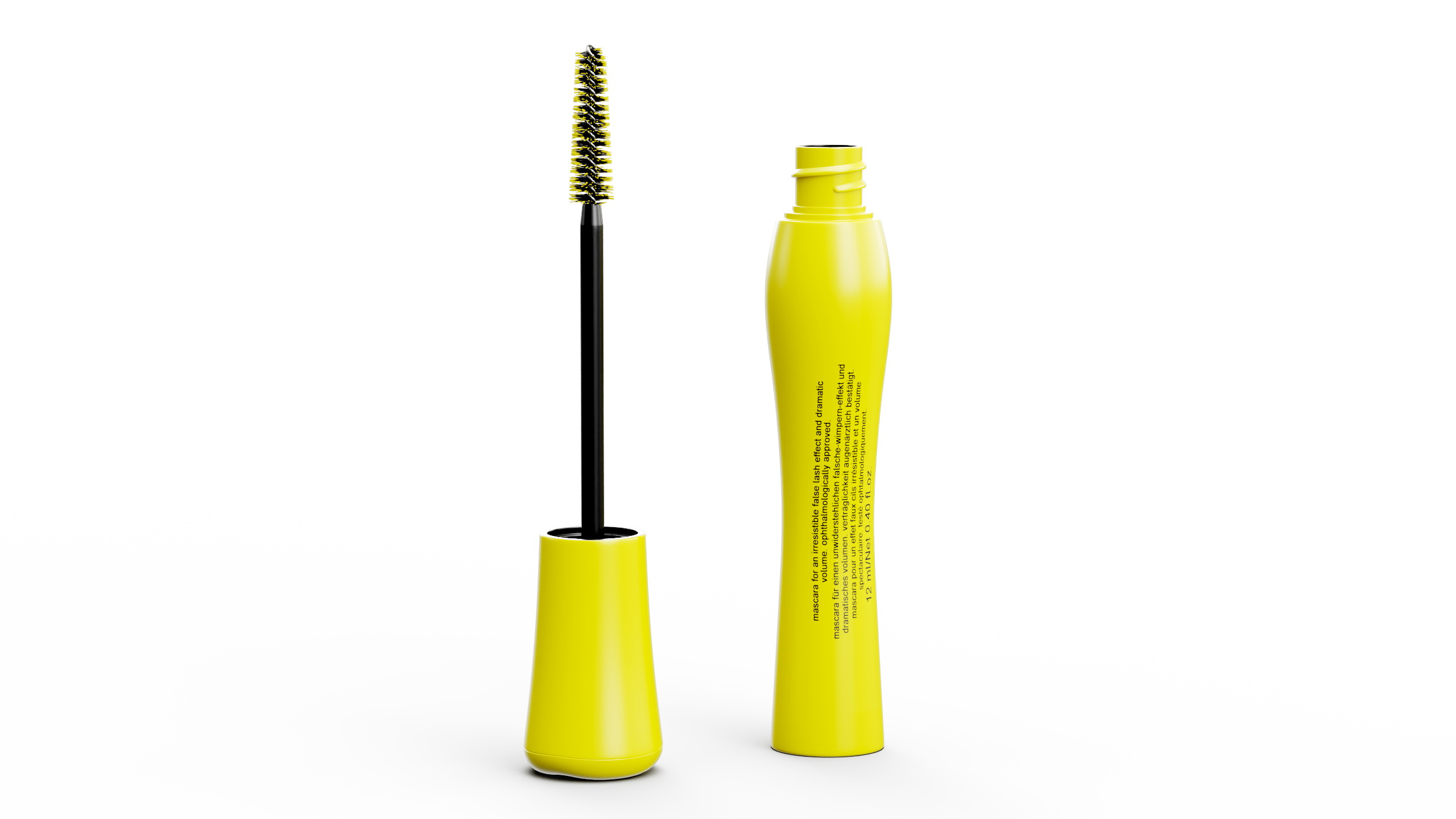 Mascara Yellow 3D model