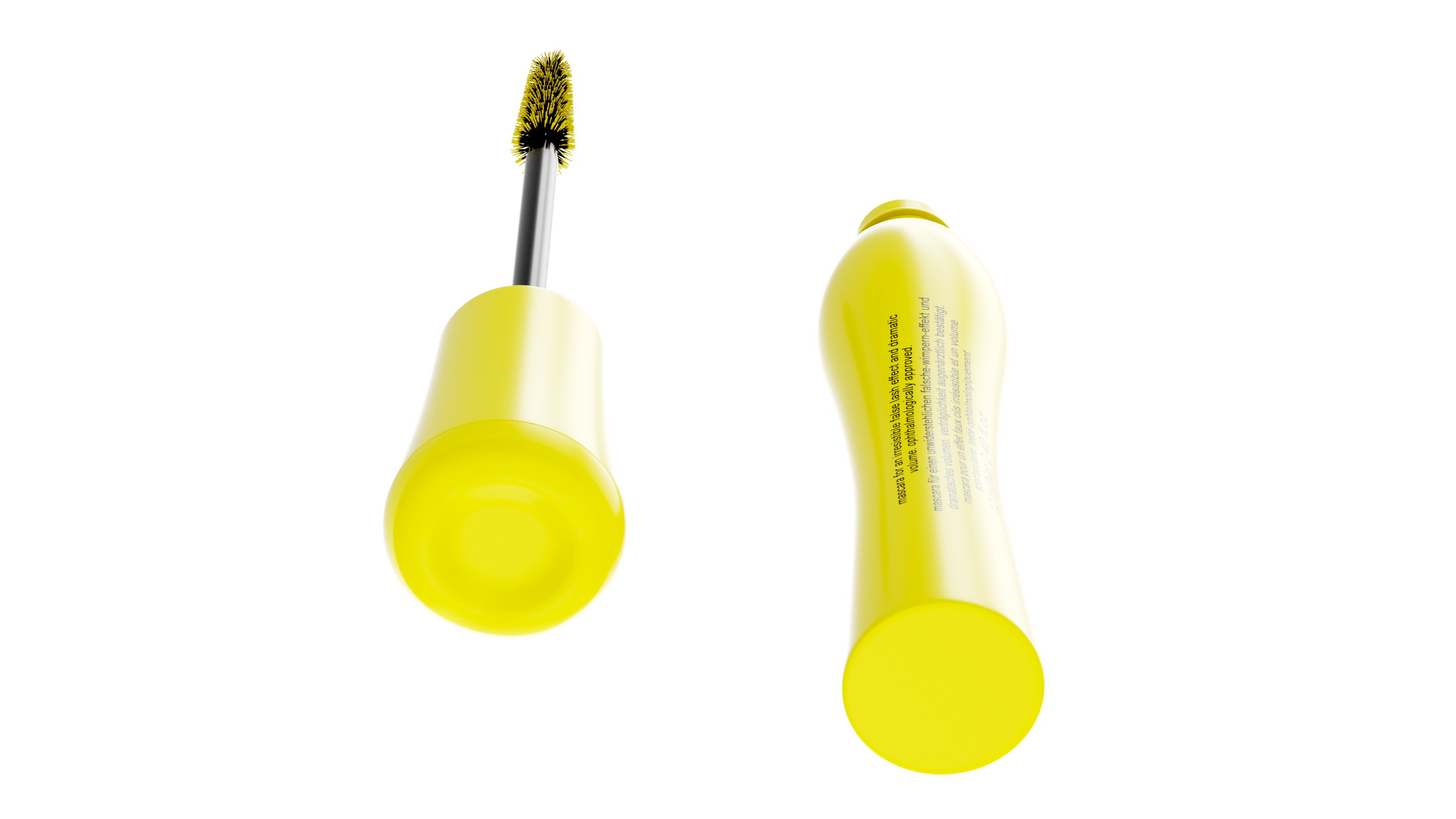 Mascara Yellow 3D model