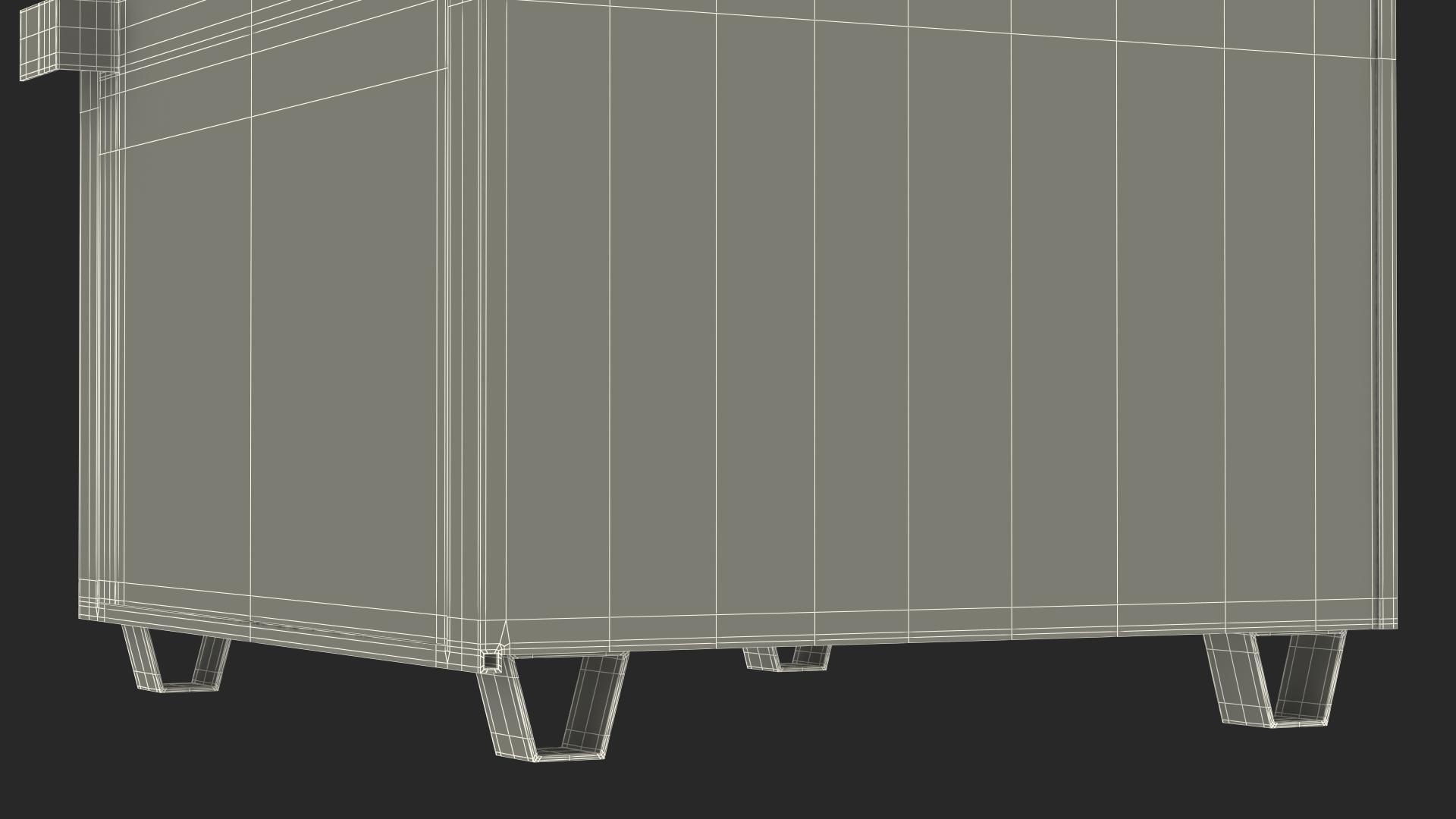 Drop Box for Clothes and Shoes Rigged 3D