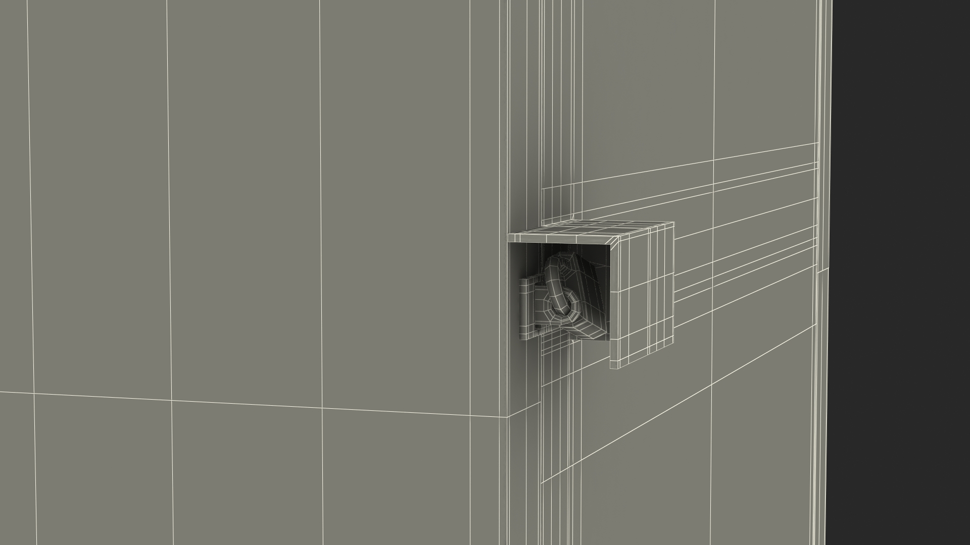 Drop Box for Clothes and Shoes Rigged 3D