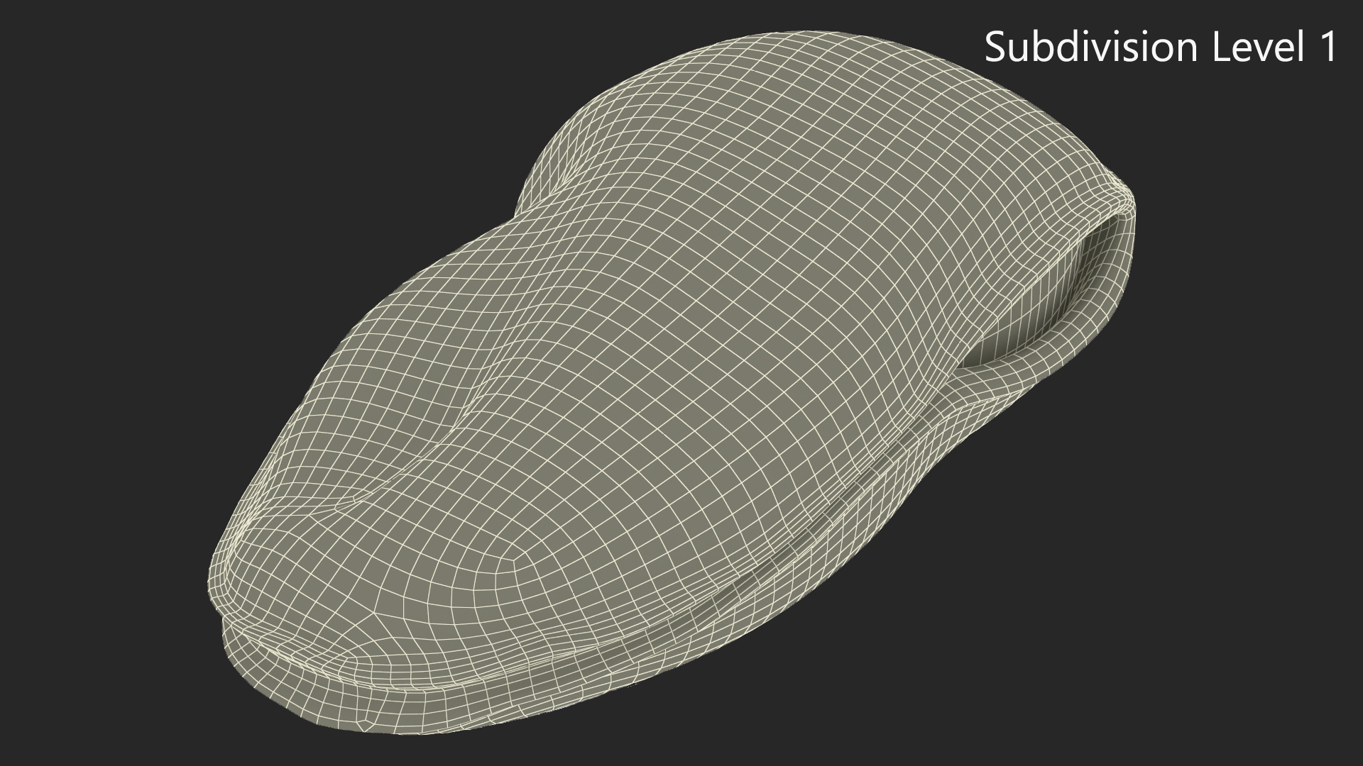 3D Boiled Cleaned Mussel