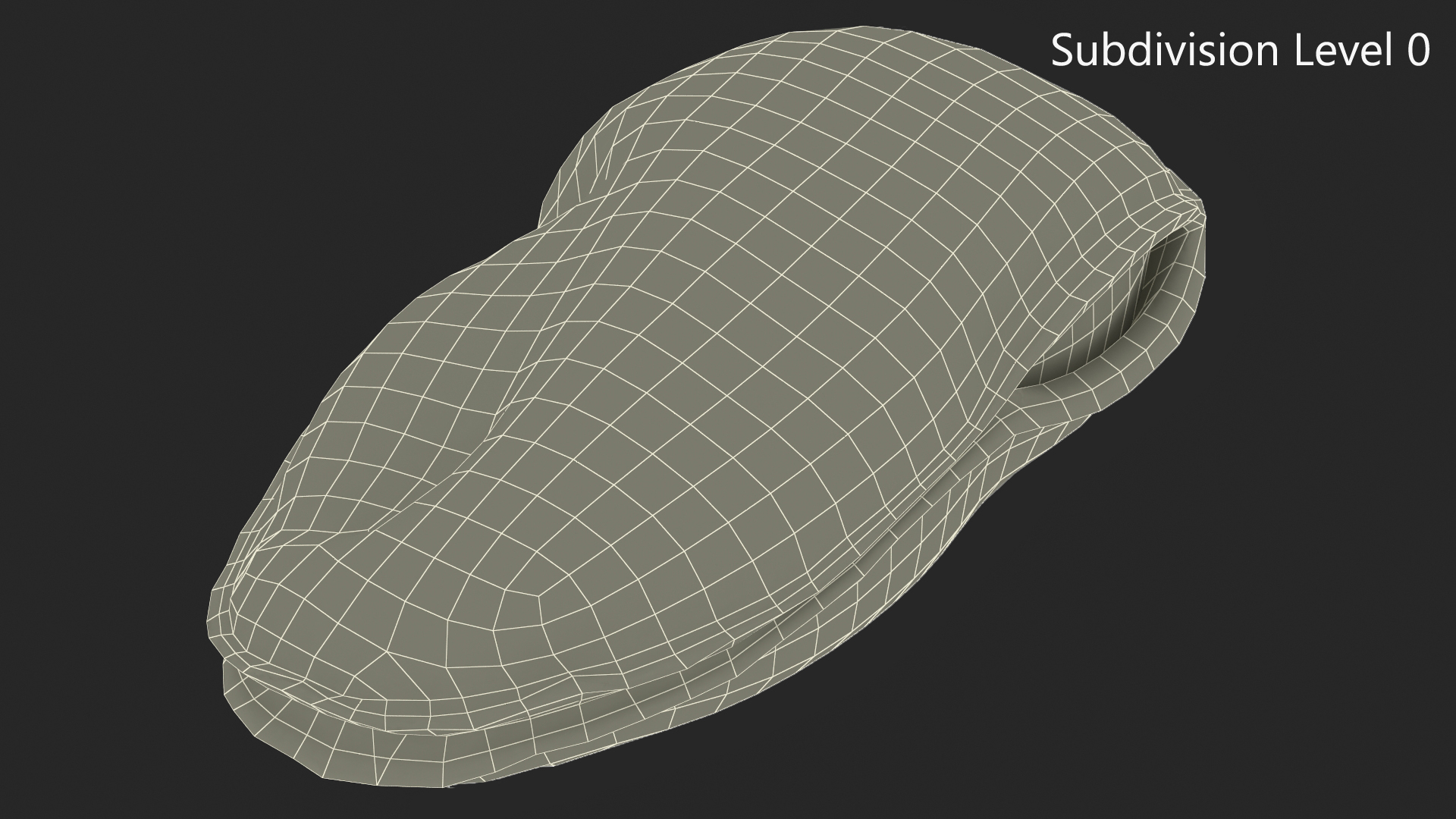 3D Boiled Cleaned Mussel