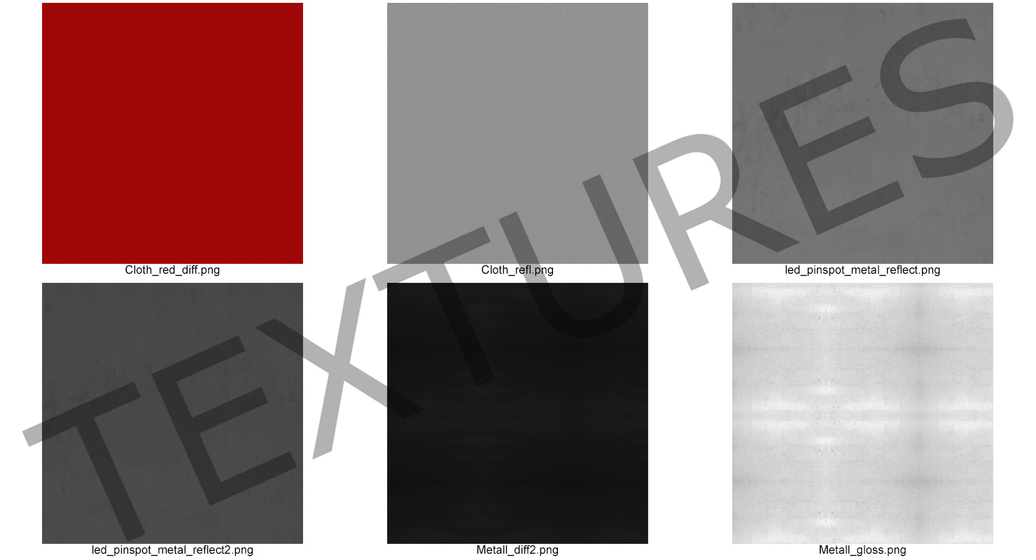 3D Background Stage Lights model