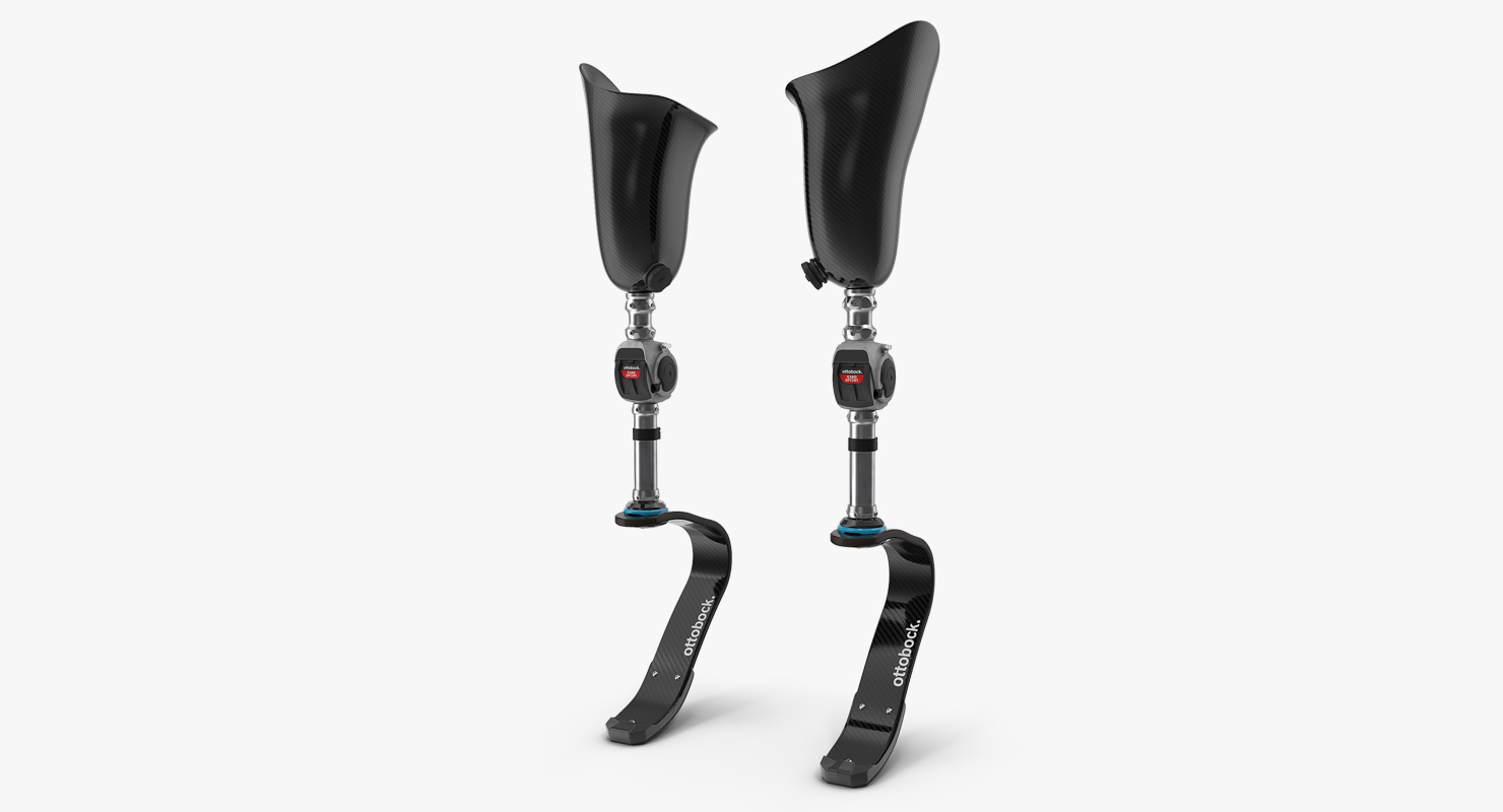 3D Prosthetic Legs for Athletes model