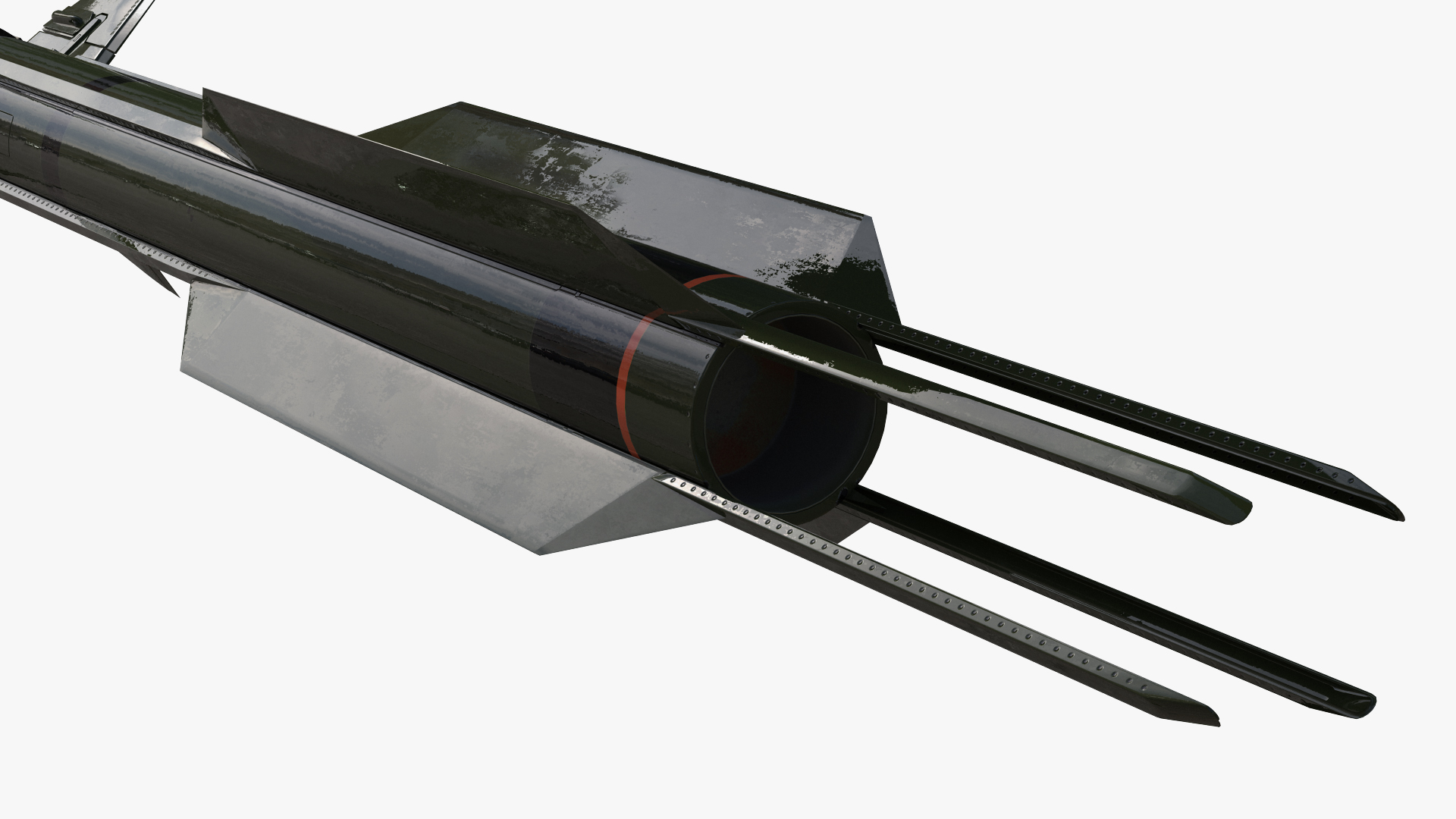 3D SAM Rocket Components