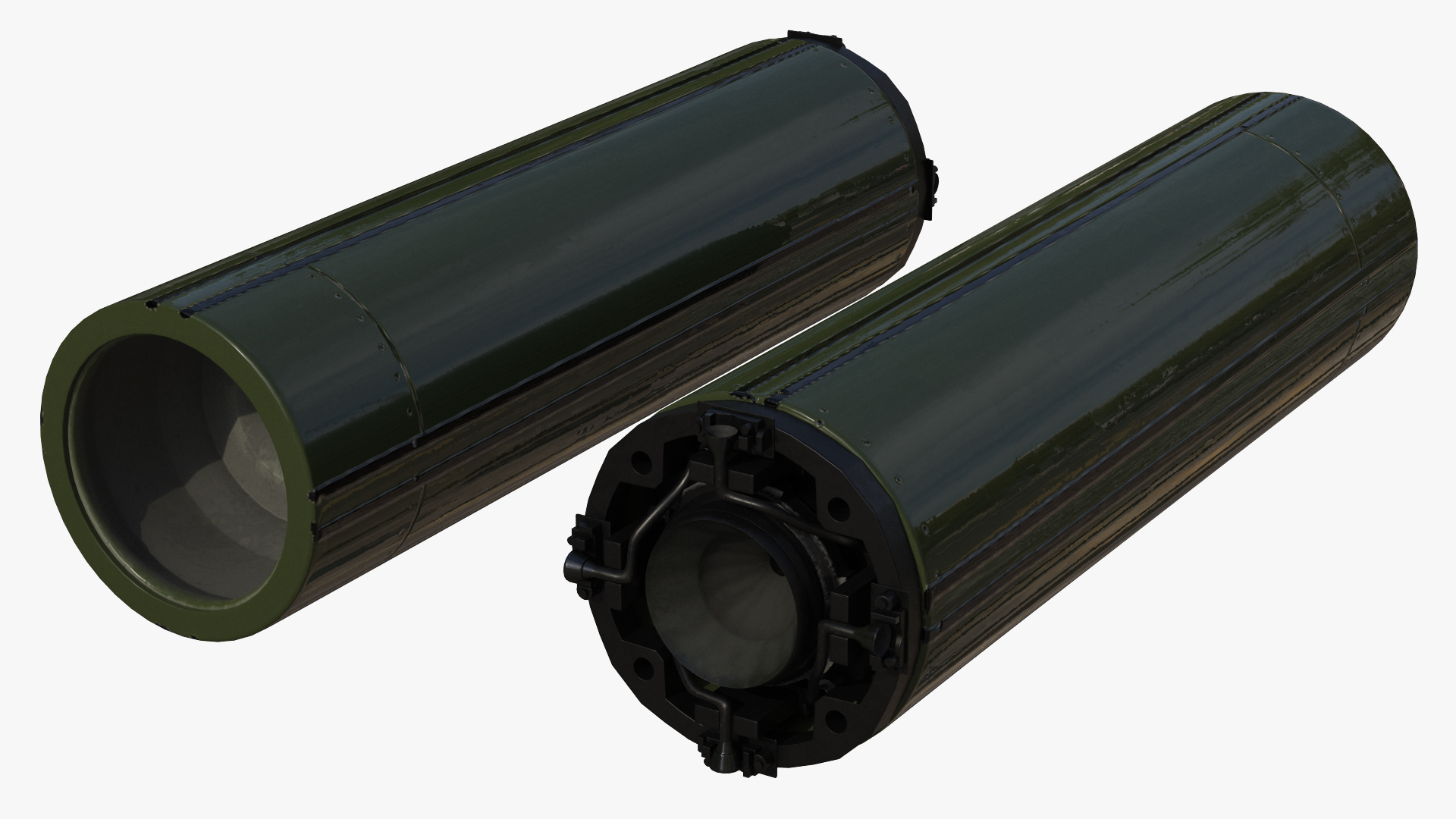 3D SAM Rocket Components