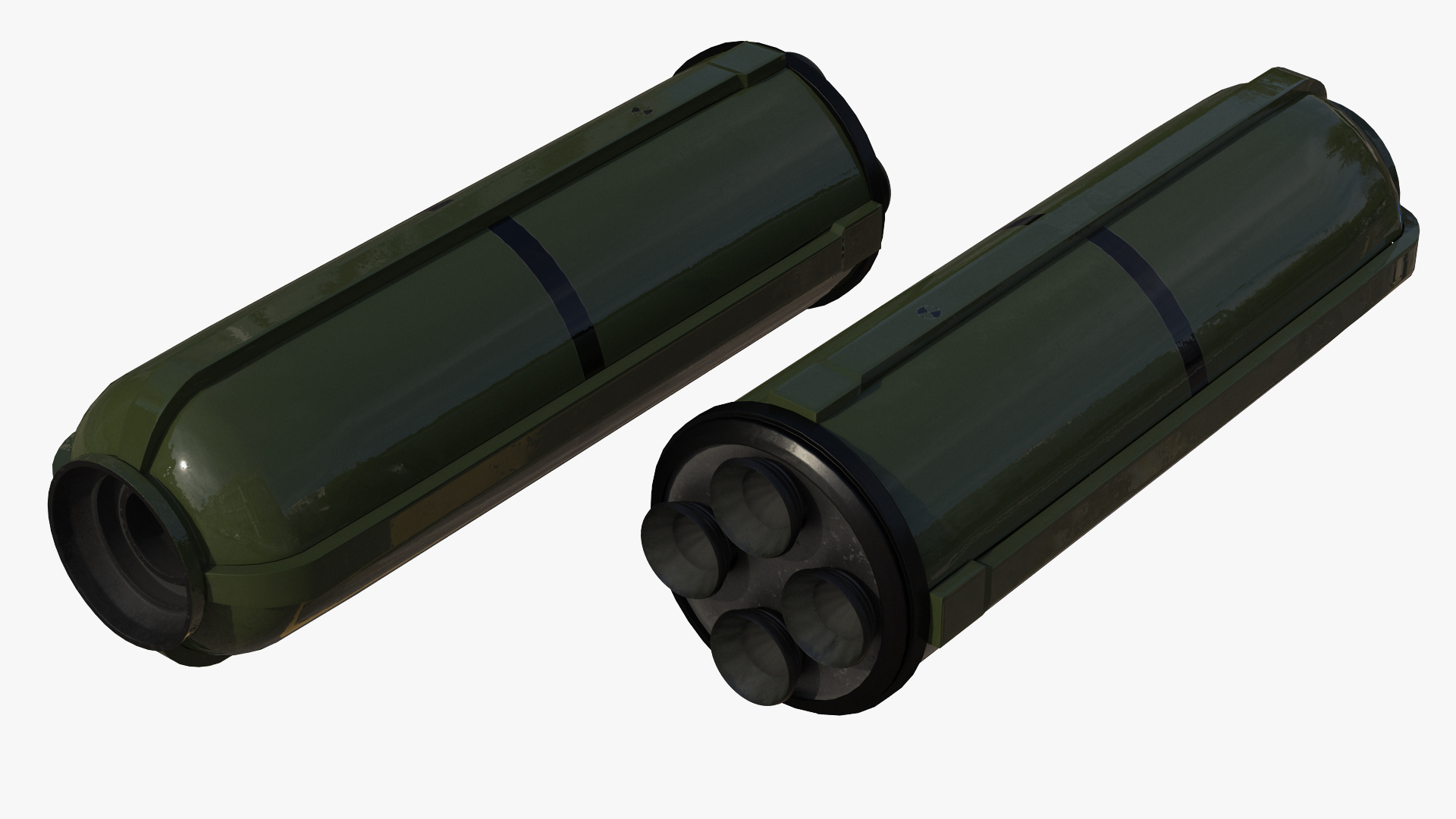 3D SAM Rocket Components