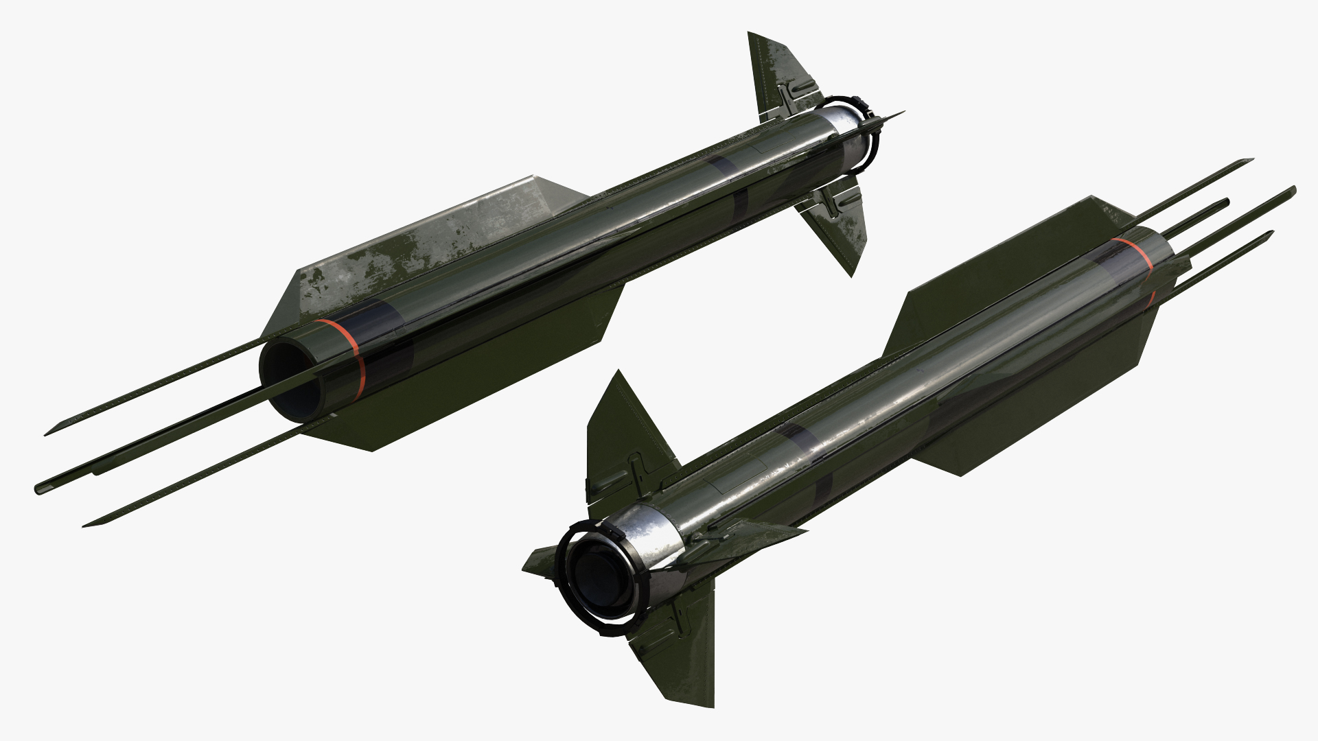 3D SAM Rocket Components