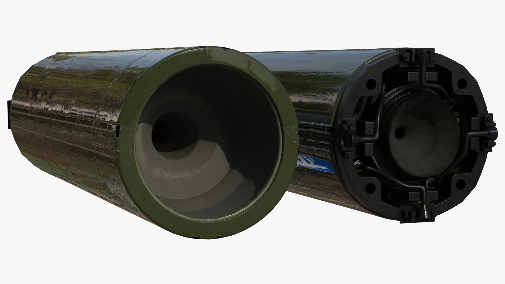 3D SAM Rocket Components
