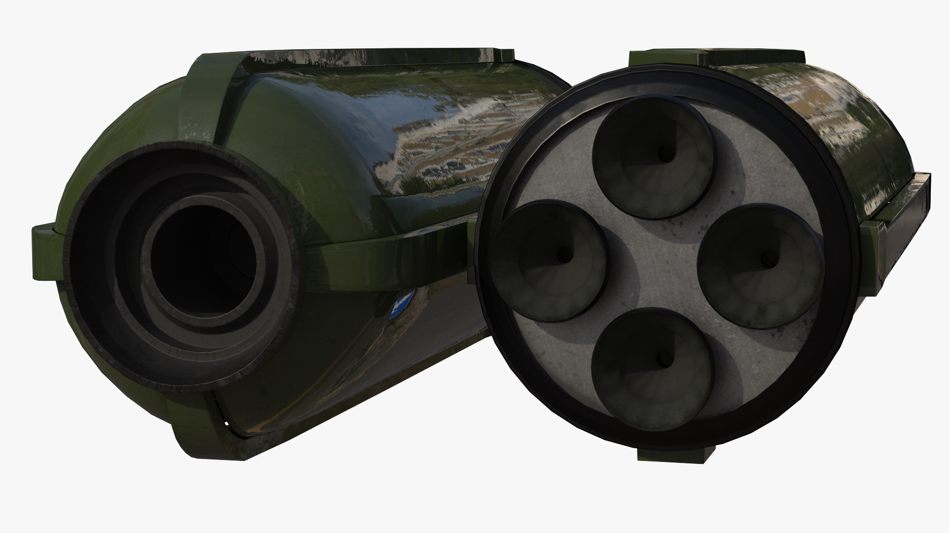 3D SAM Rocket Components