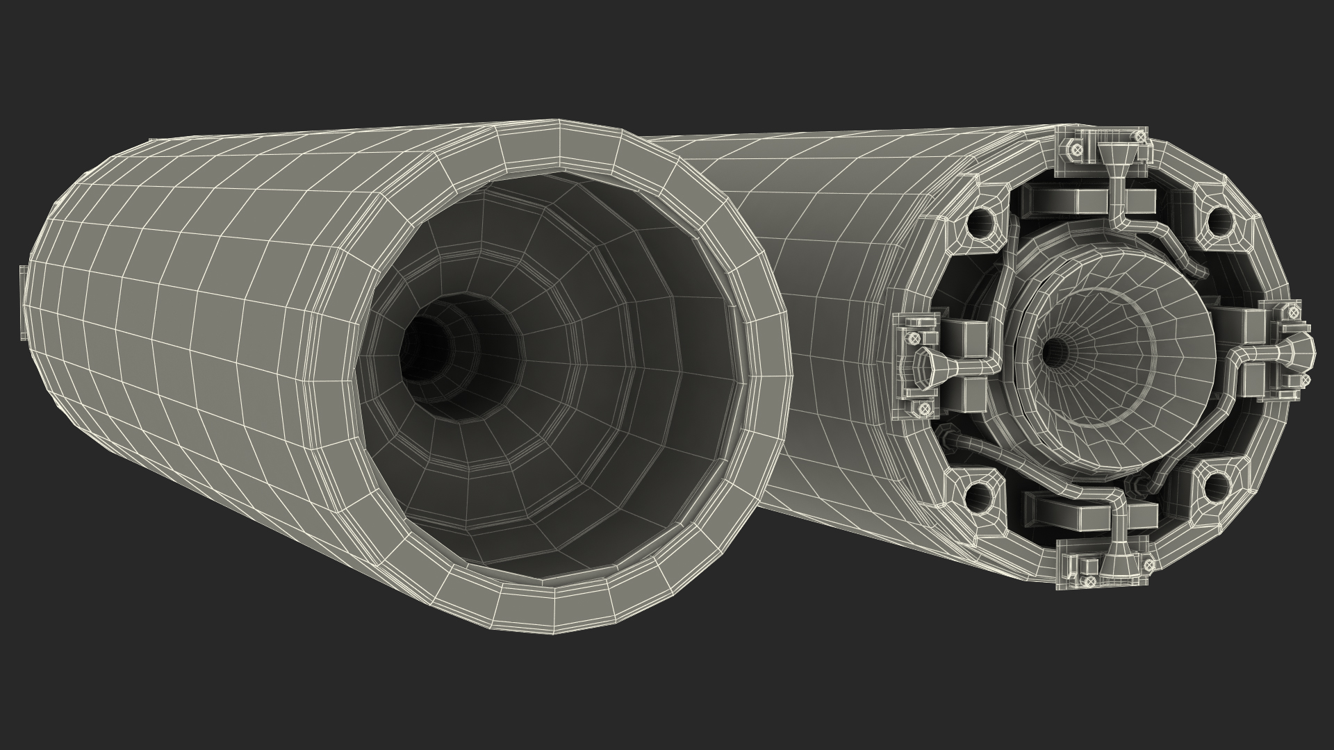 3D SAM Rocket Components