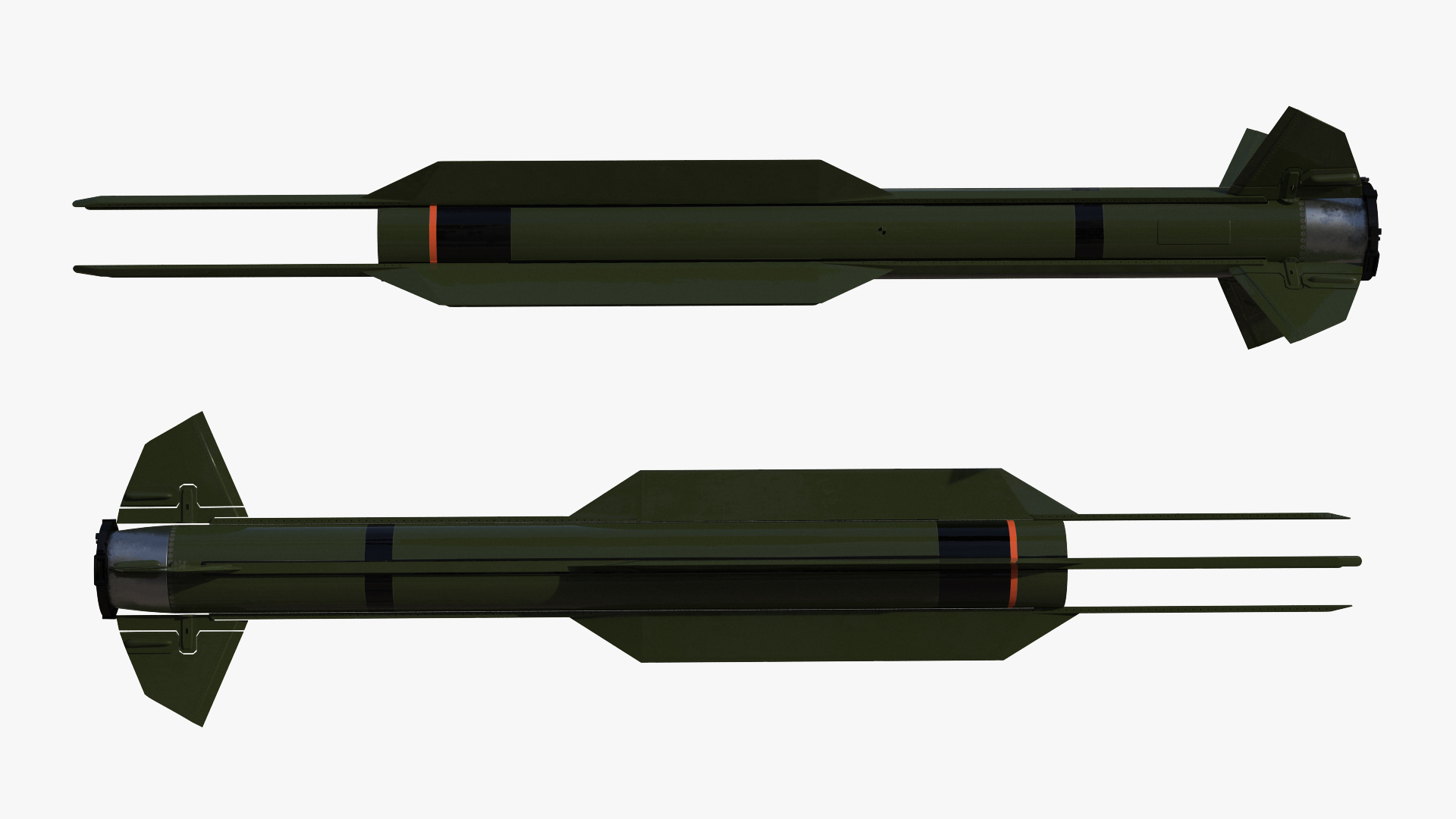 3D SAM Rocket Components
