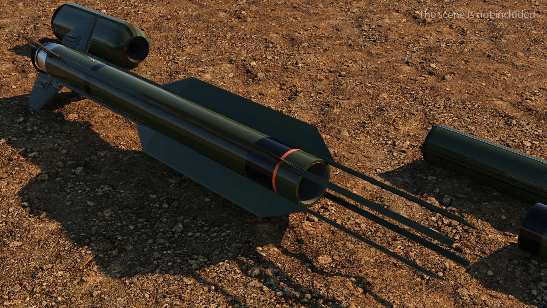 3D SAM Rocket Components