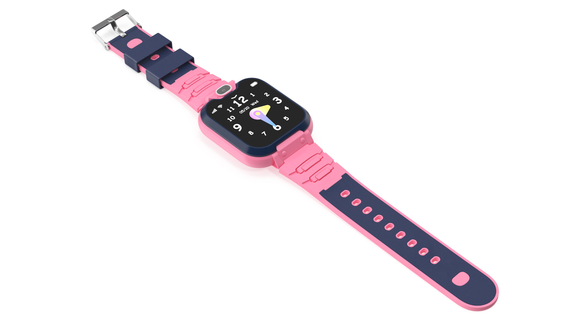 3D Kids Smartwatch Phone Pink