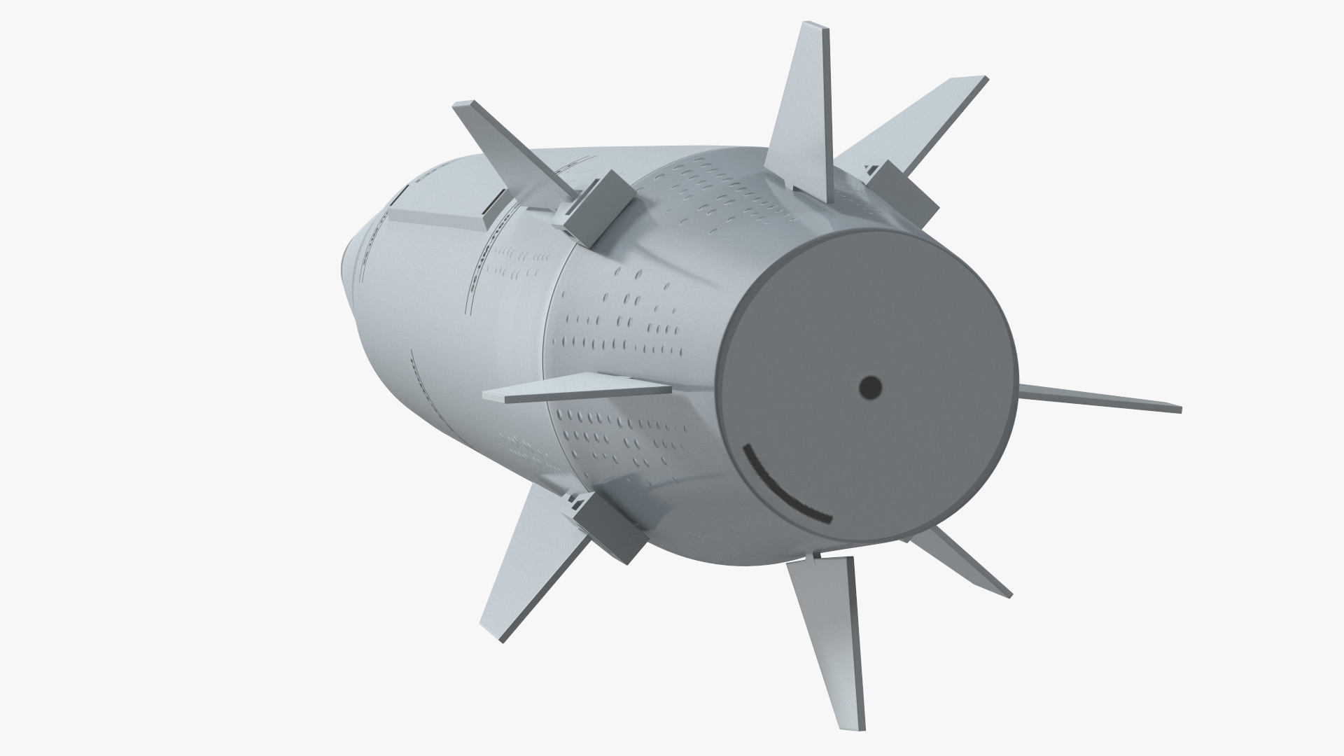 3D model Kinzhal Kh-47M2 Nuclear Capable Hypersonic Missile
