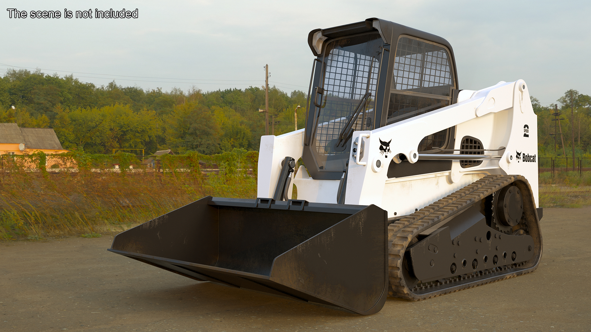 Bobcat Compact Track Loader 3D