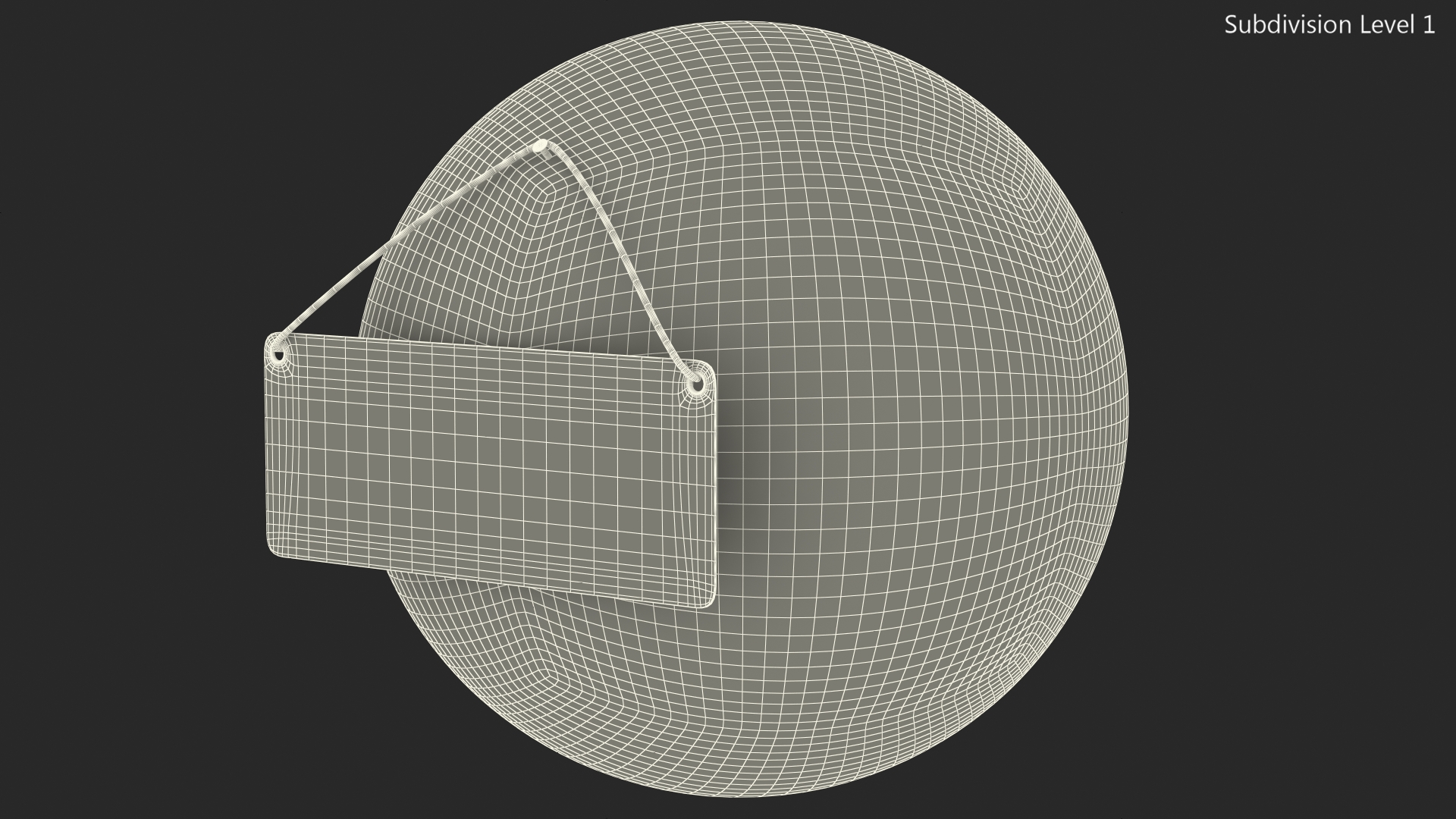 3D Earth Stylized with Sign Closed