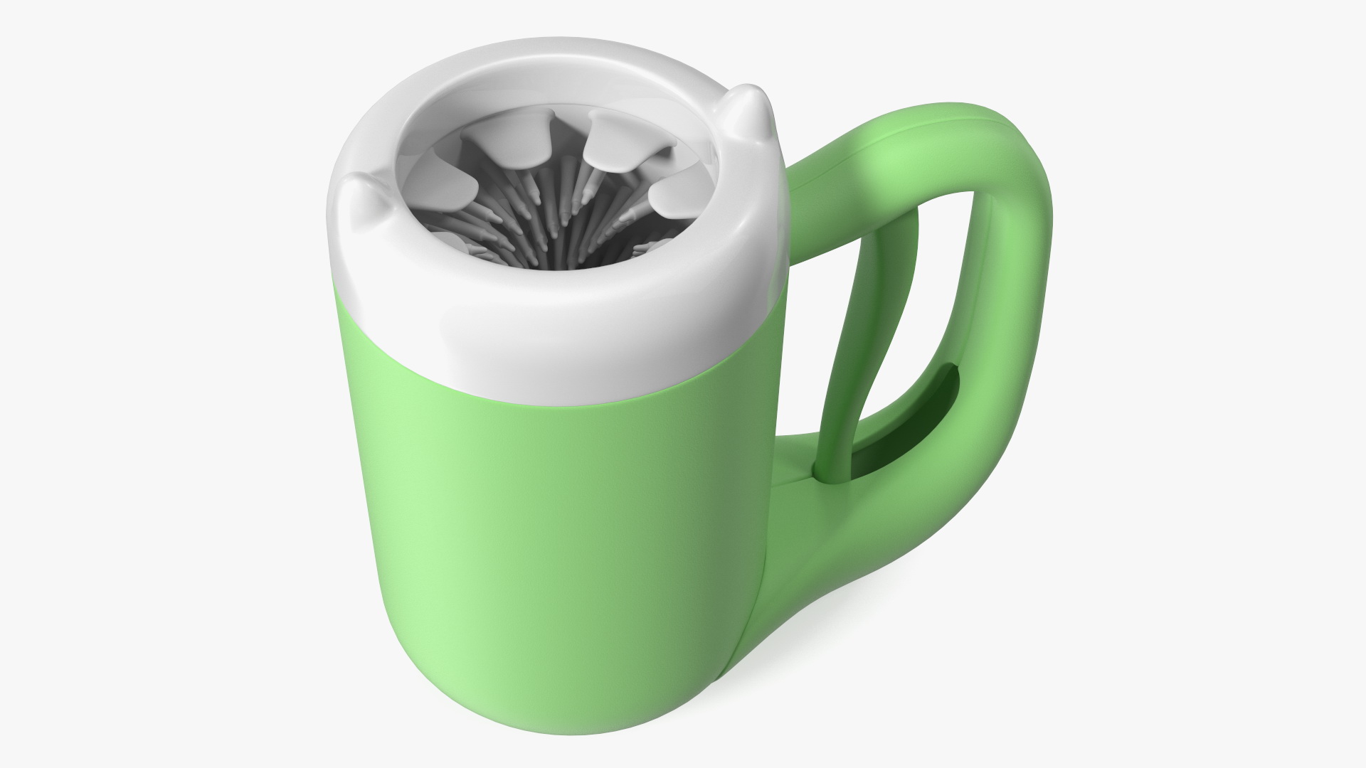 3D Animal Paw Wash Green
