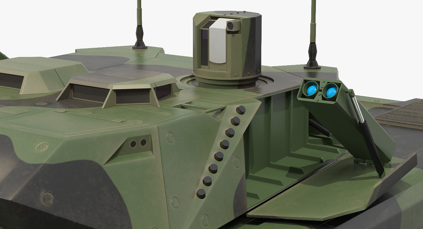 NextGen IFV Lynx KF41 Camo Dirty Rigged 3D model