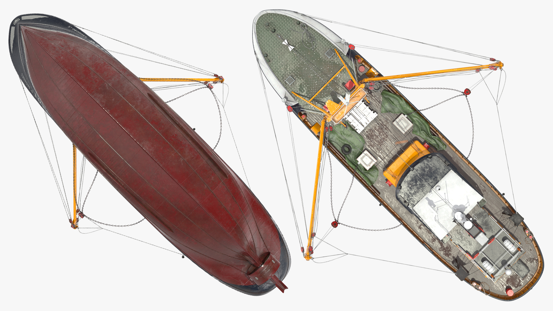 Fishing Vessel 3D model