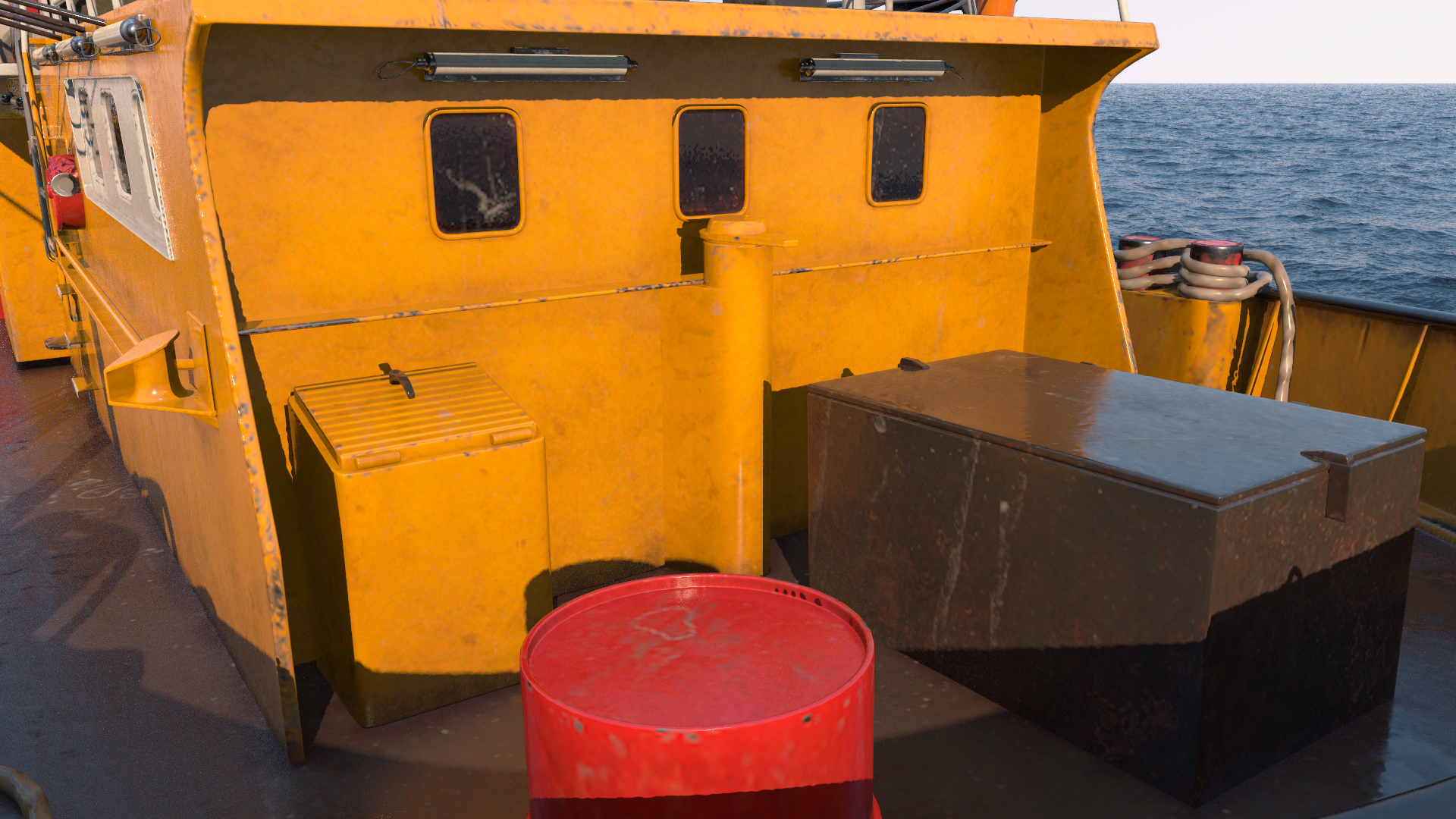 Fishing Vessel 3D model