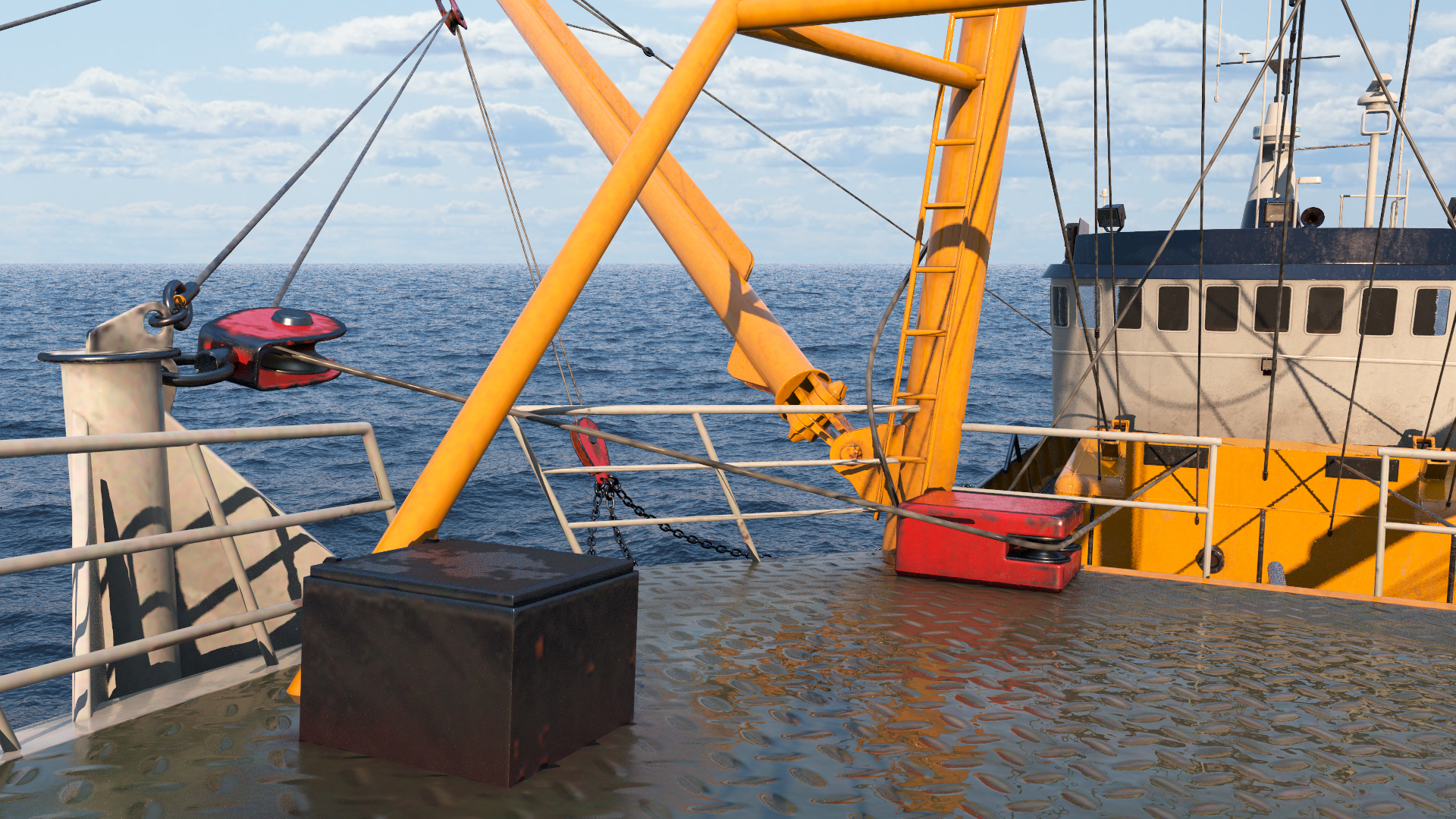 Fishing Vessel 3D model