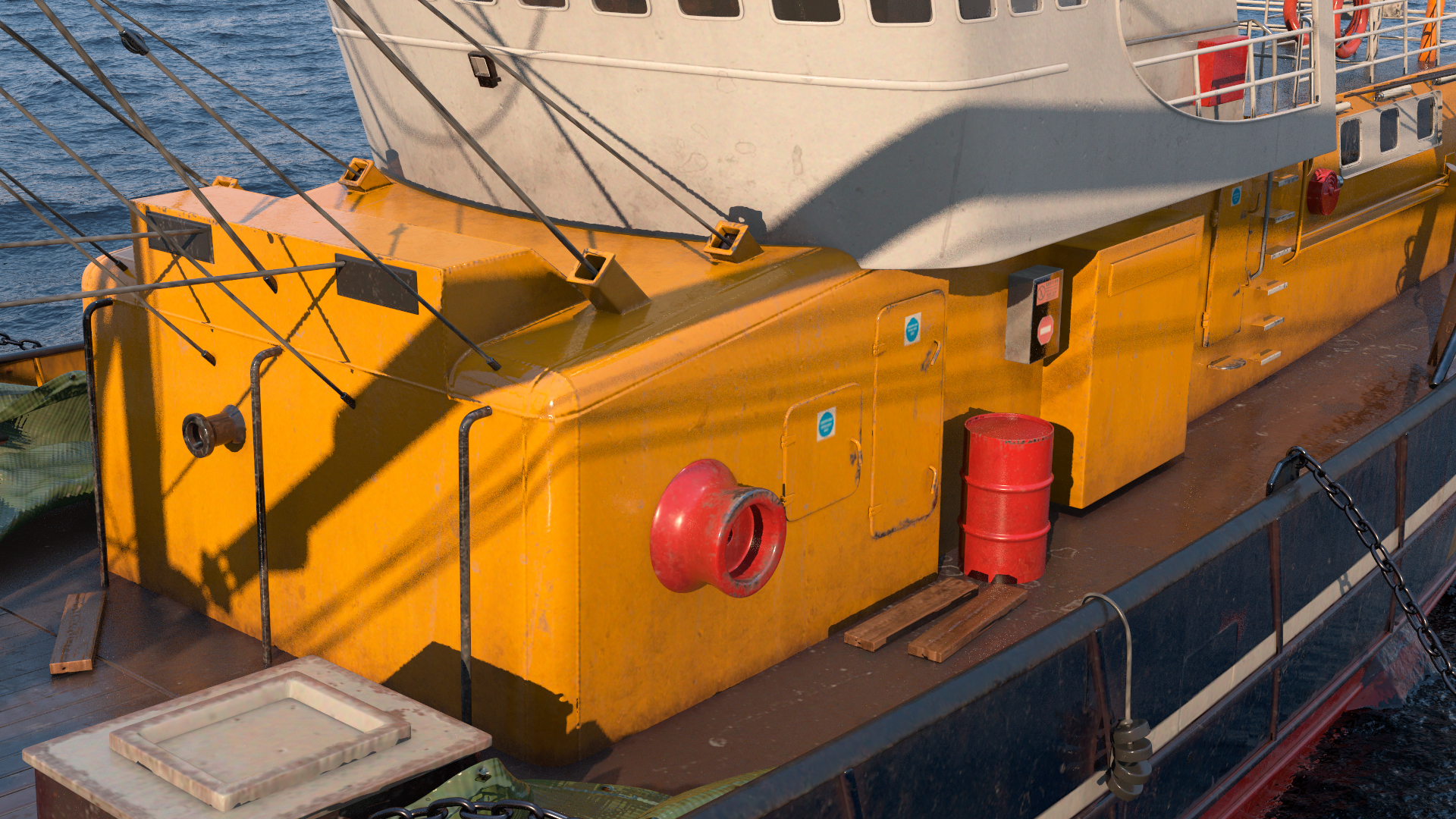 Fishing Vessel 3D model