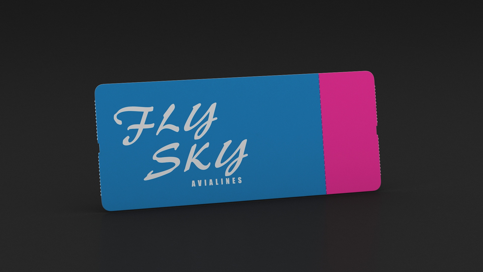 3D Fly Sky Boarding Pass