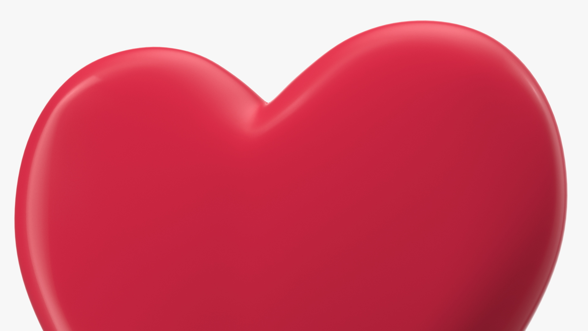 3D model Red Heart Emoji