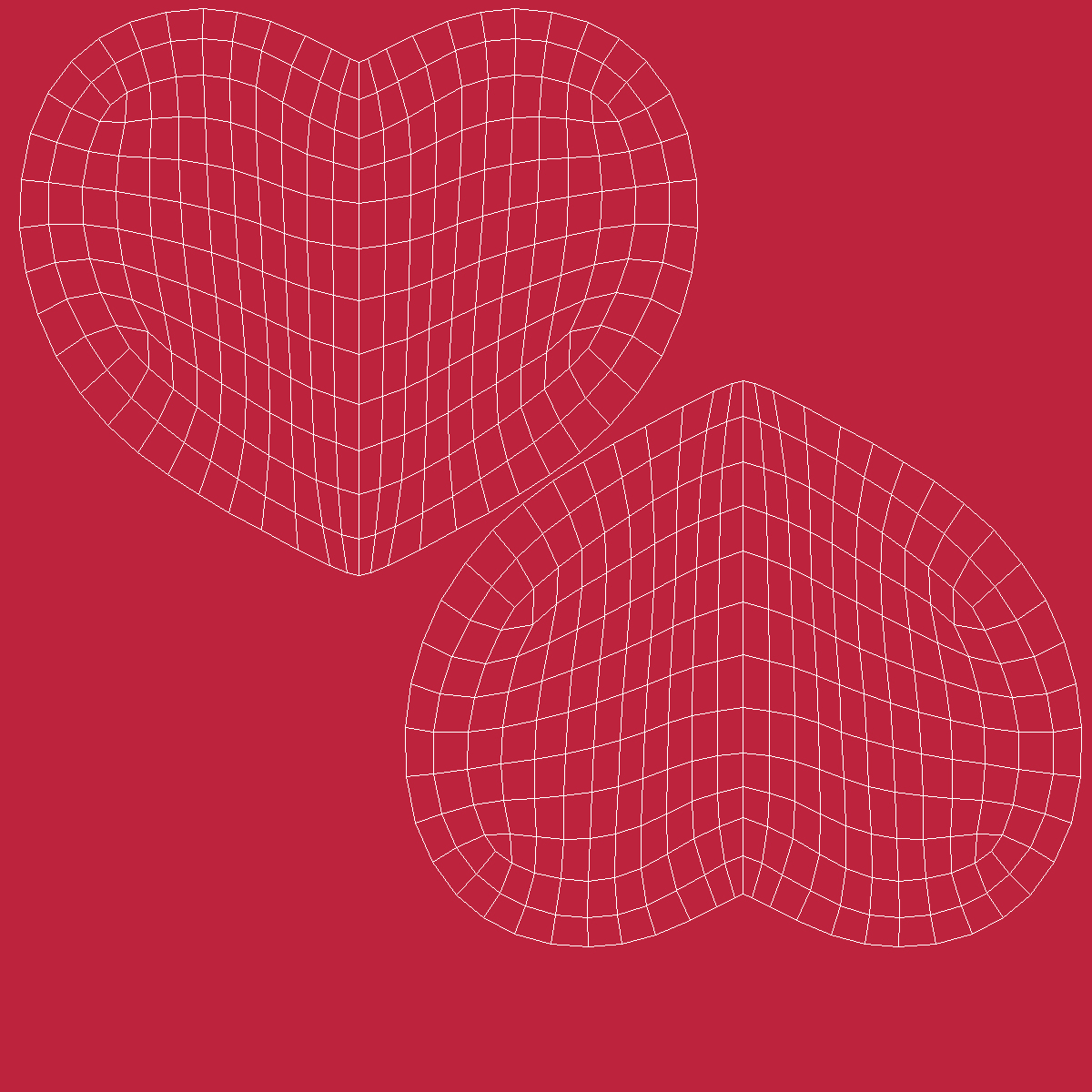 3D model Red Heart Emoji