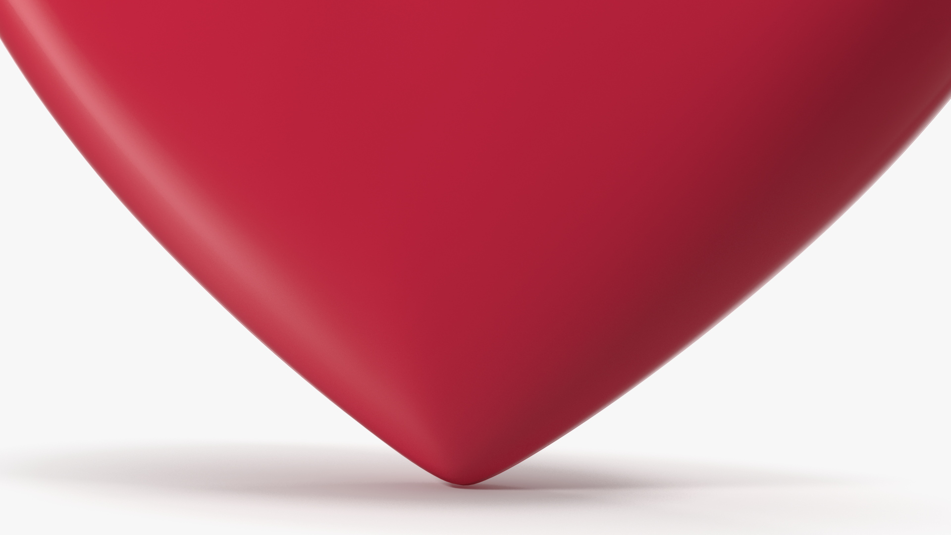3D model Red Heart Emoji
