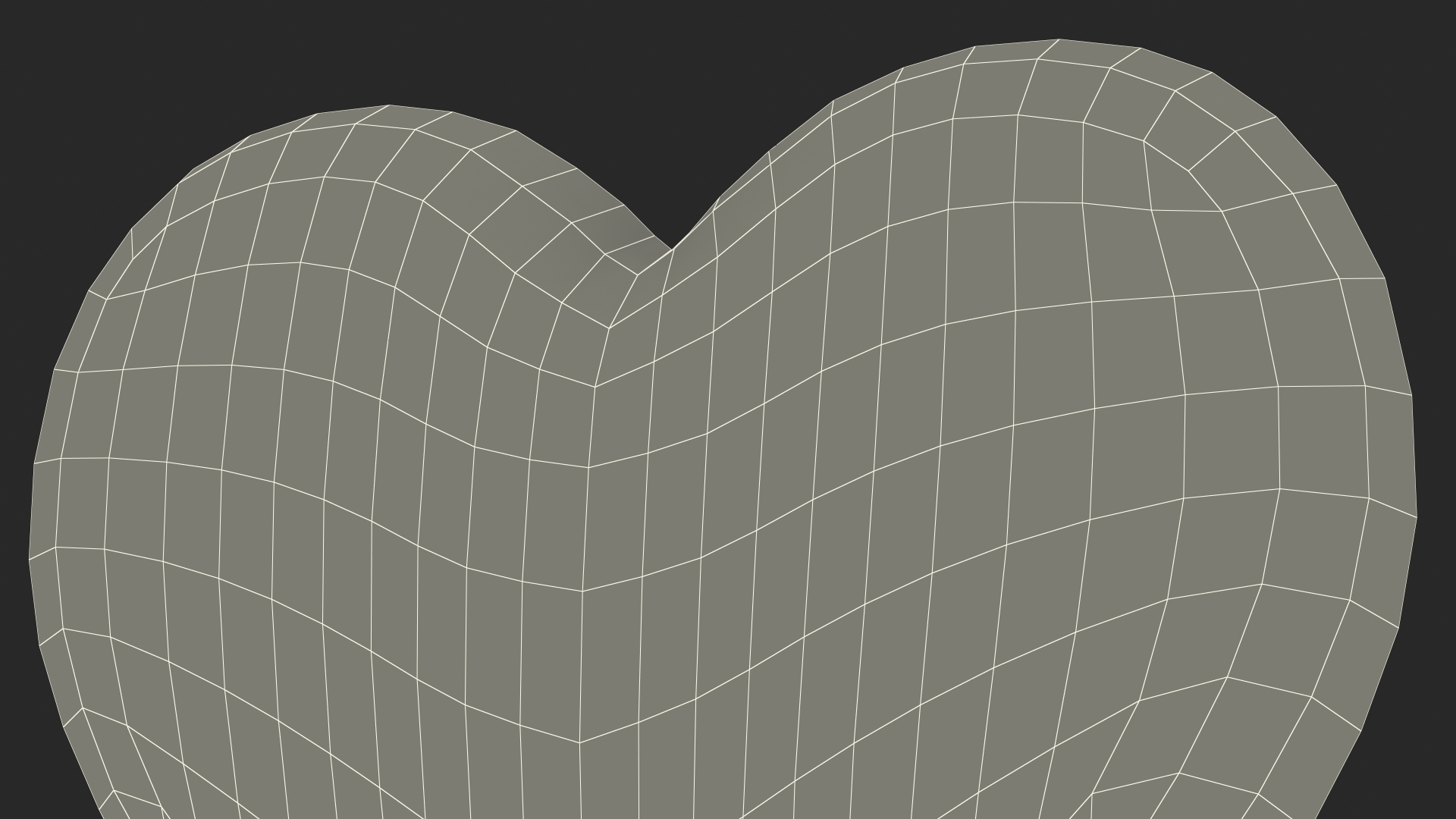3D model Red Heart Emoji