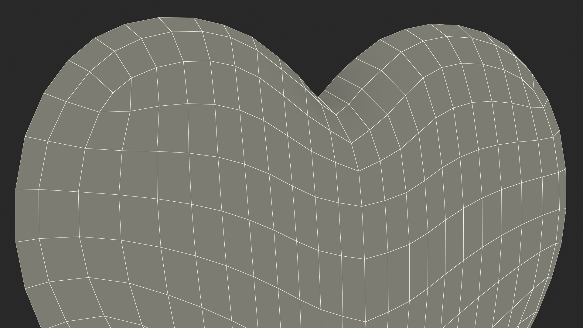 3D model Red Heart Emoji