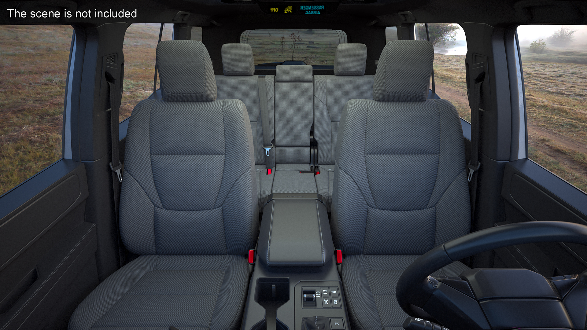 Toyota Land Cruiser 2024 Silver Color 3D
