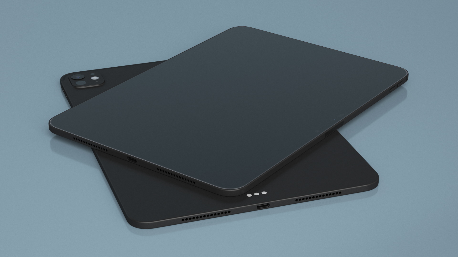 Black Apple IPad Pro 2024 11 Inch Off 3D