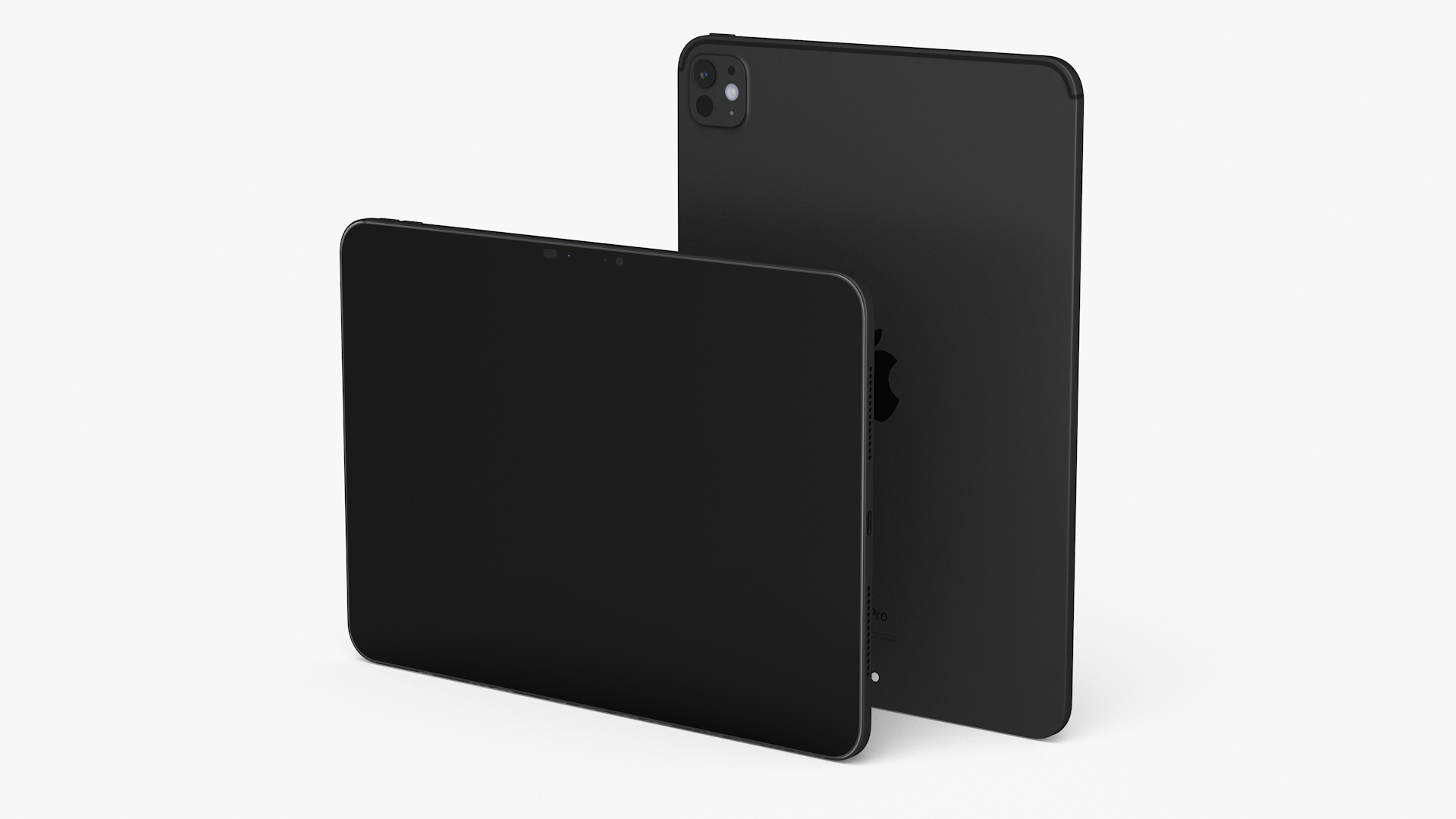 Black Apple IPad Pro 2024 11 Inch Off 3D