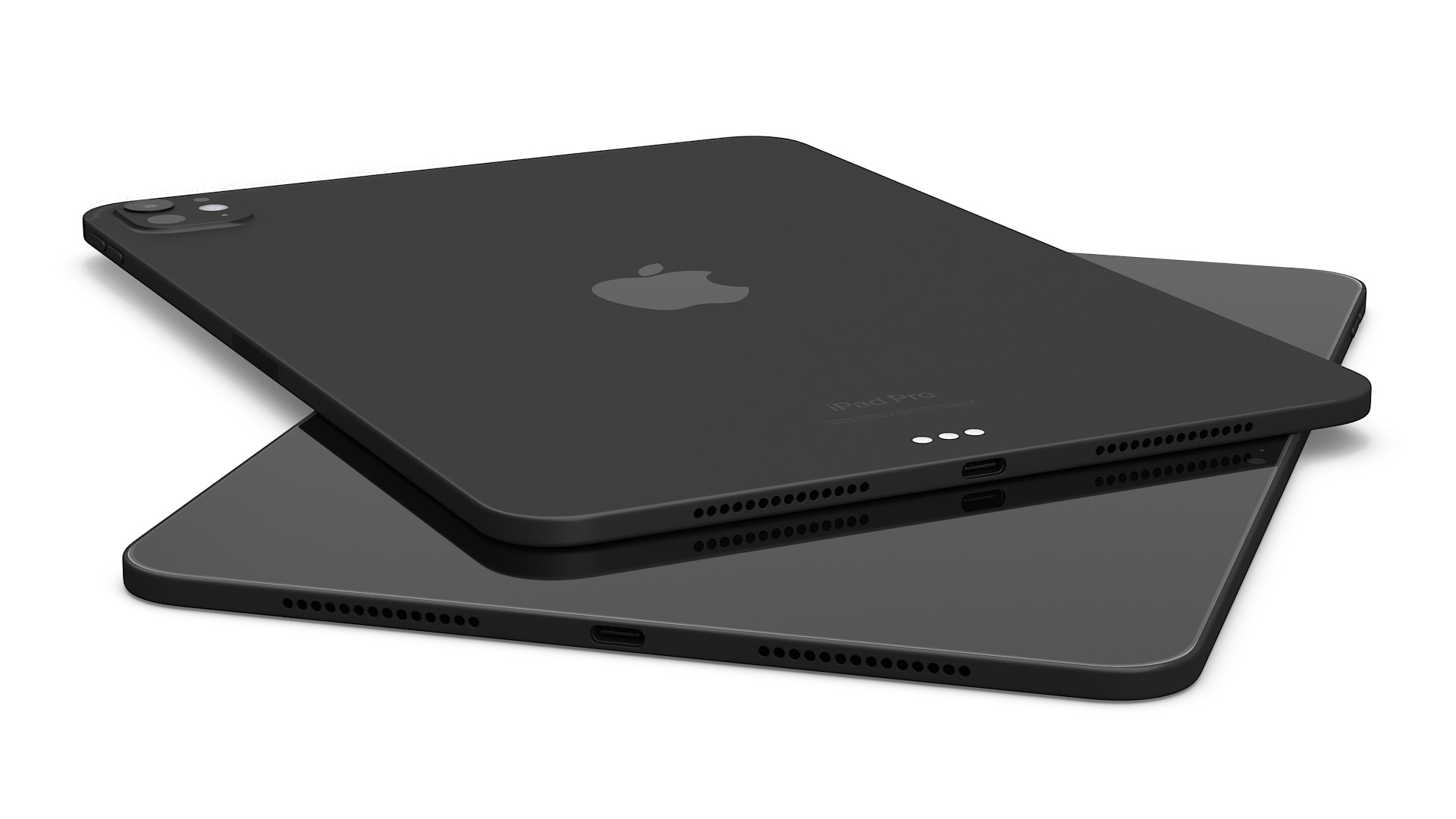 Black Apple IPad Pro 2024 11 Inch Off 3D