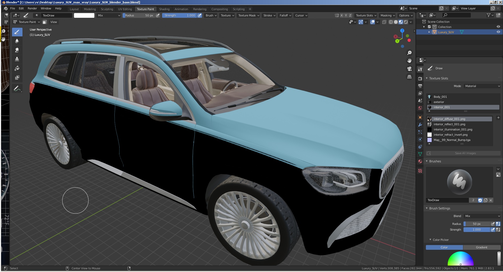 3D model Luxury SUV