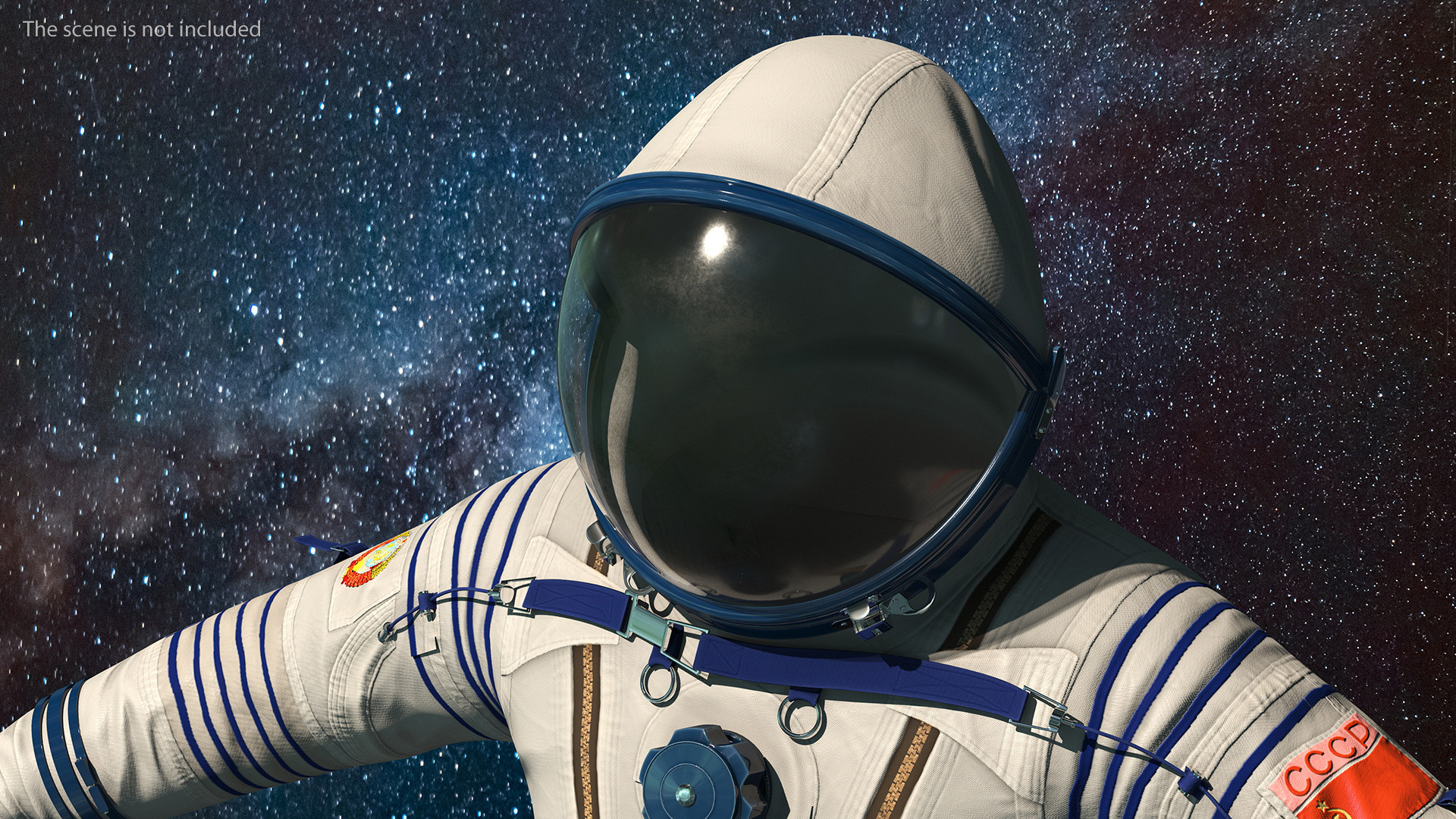 3D model Russian Sokol KV-2 Pressurized Spacesuit
