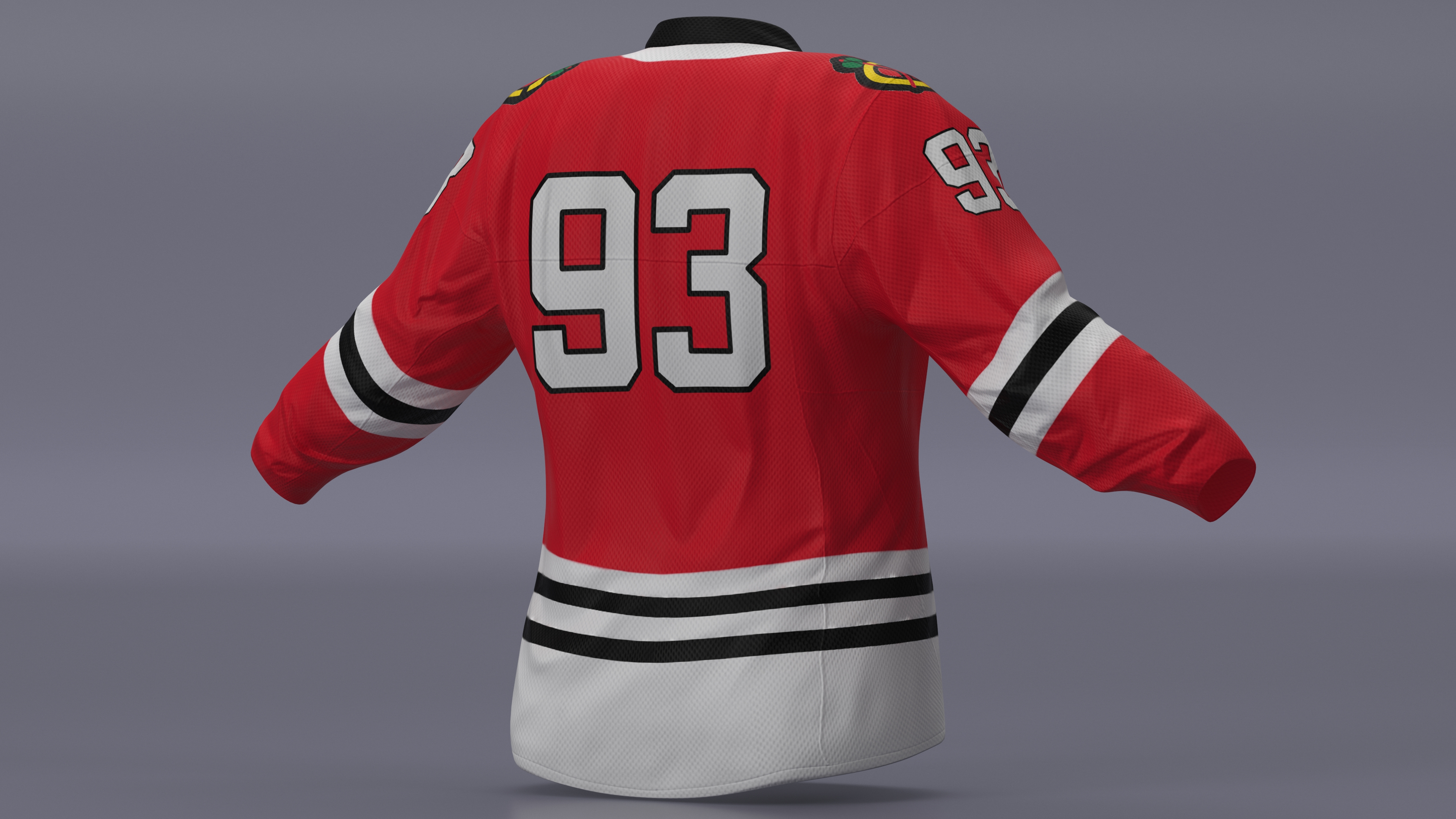 3D model Jersey Chicago Blackhawks