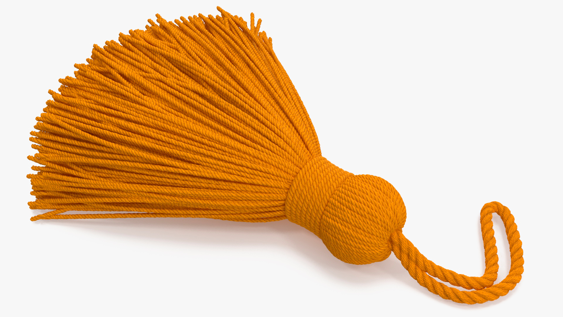 3D model Cotton Tassel Yellow