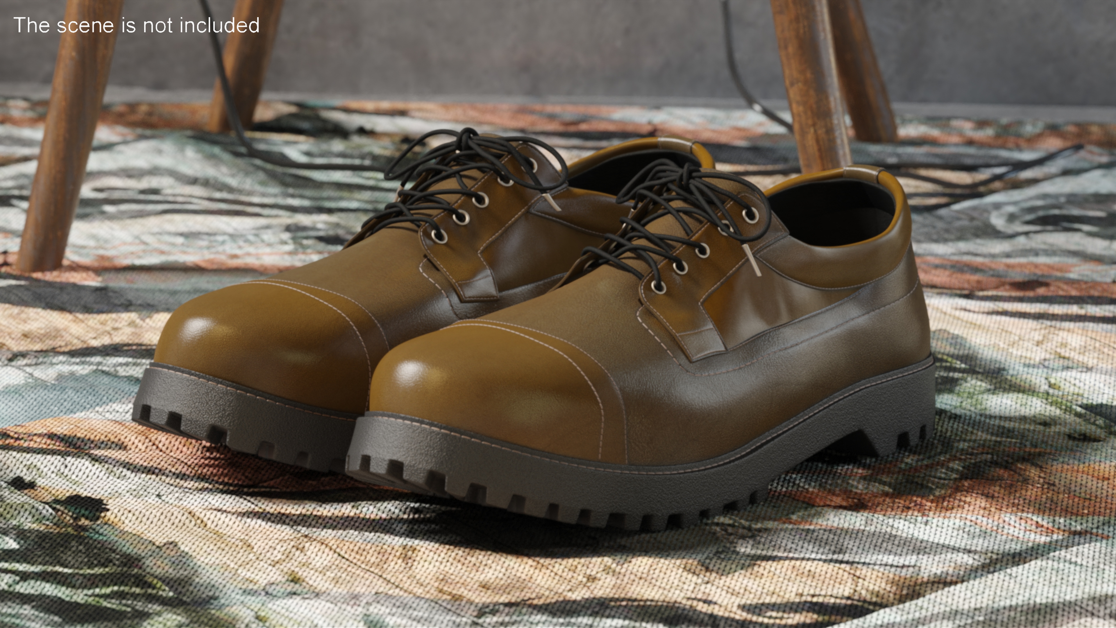 3D Classic Leather Mens Shoes