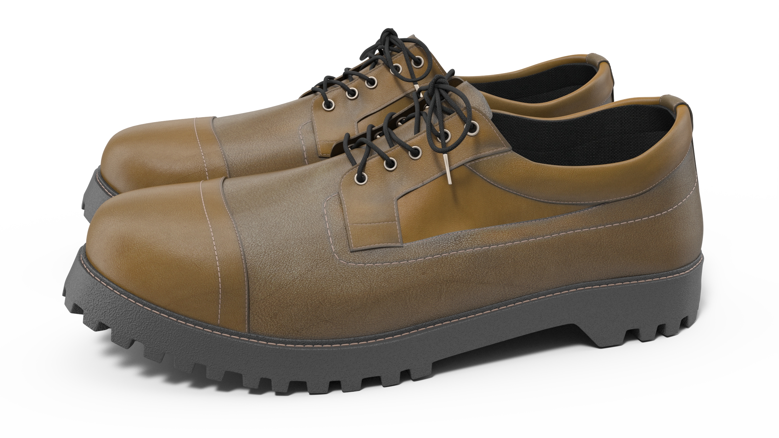 3D Classic Leather Mens Shoes