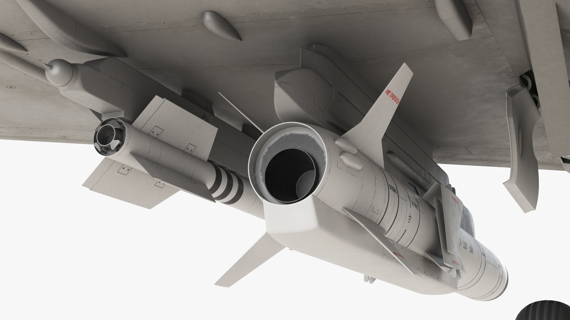 MiG 29 KUB Tandem Aircraft Indian with Armament 3D
