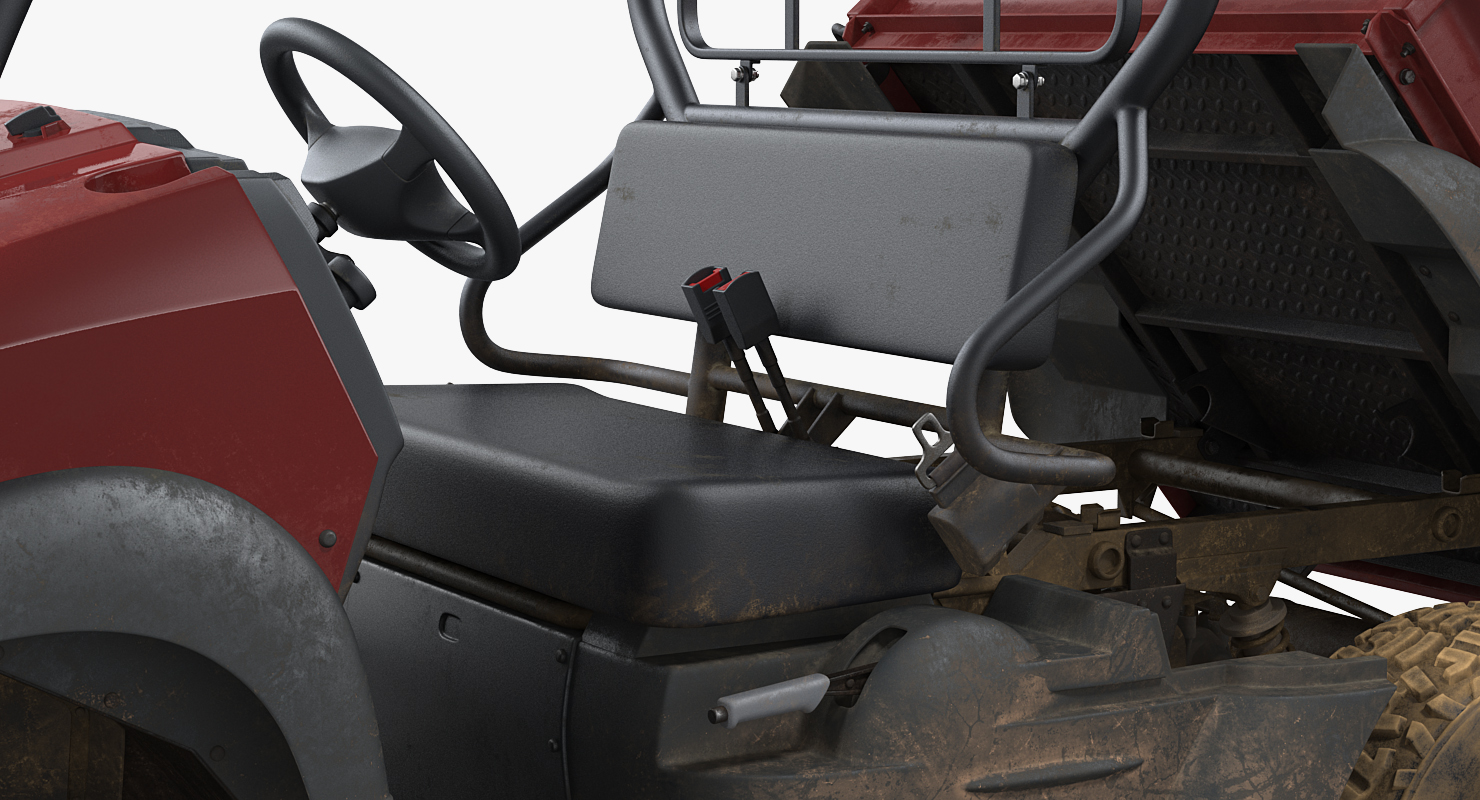 3D ATV 4x4 Dirty model