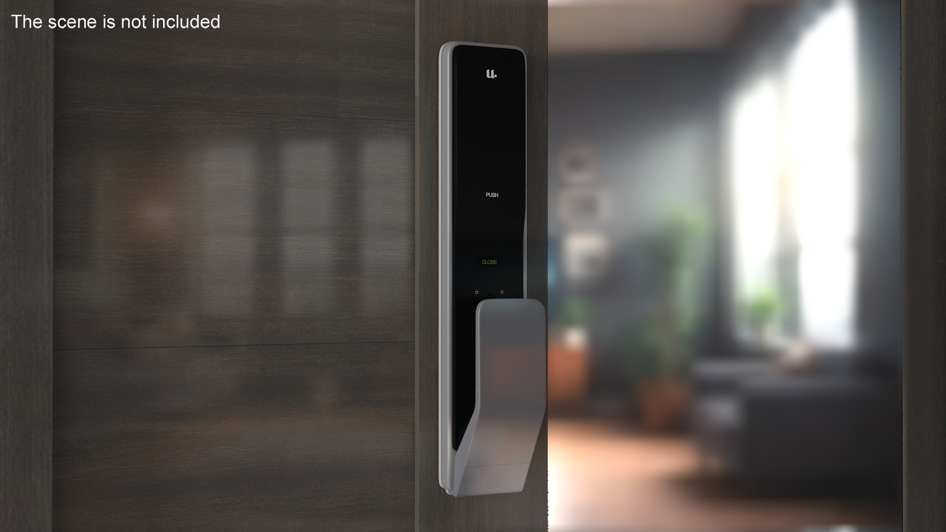 Smart Lock Xiaomi Mijia U M2 Black 3D model