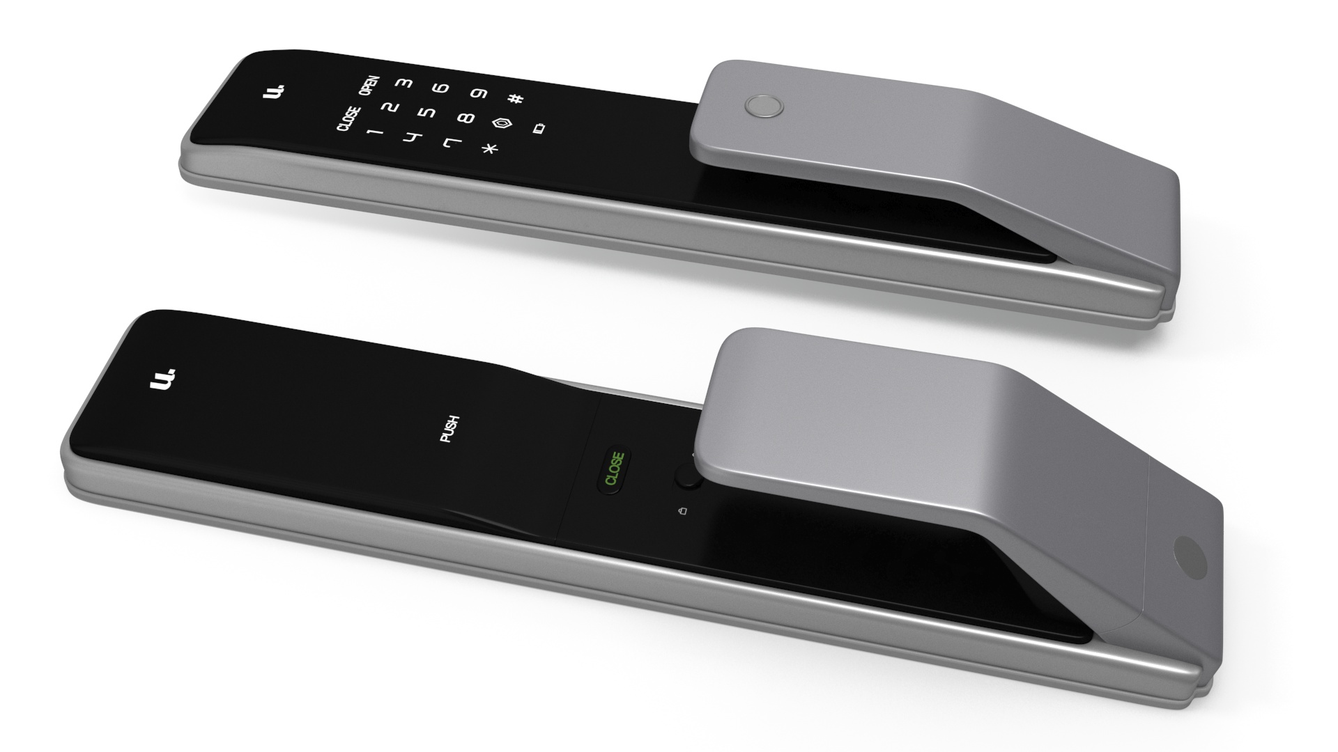Smart Lock Xiaomi Mijia U M2 Black 3D model
