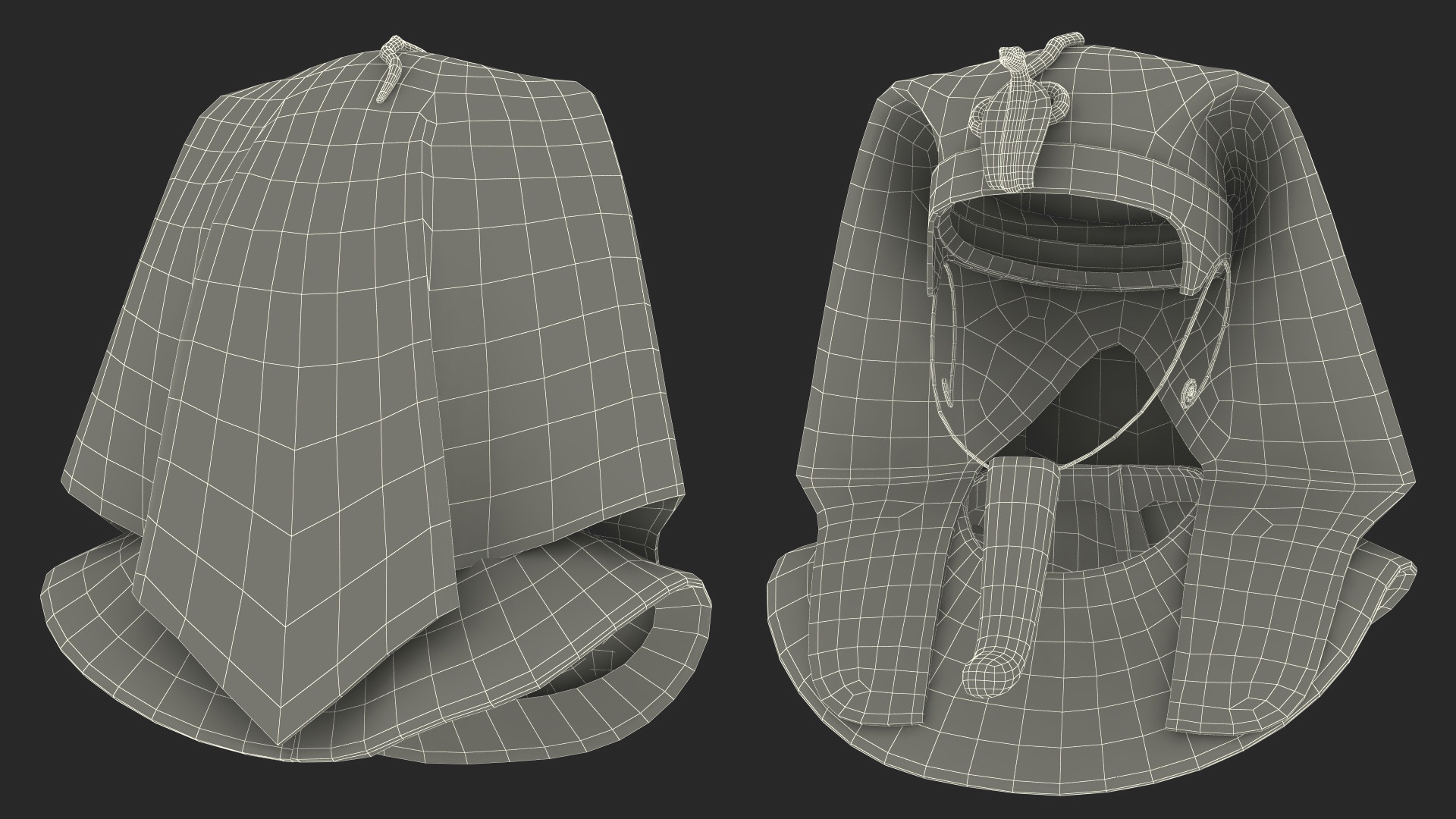 Egyptian Pharaoh Costume 3D model