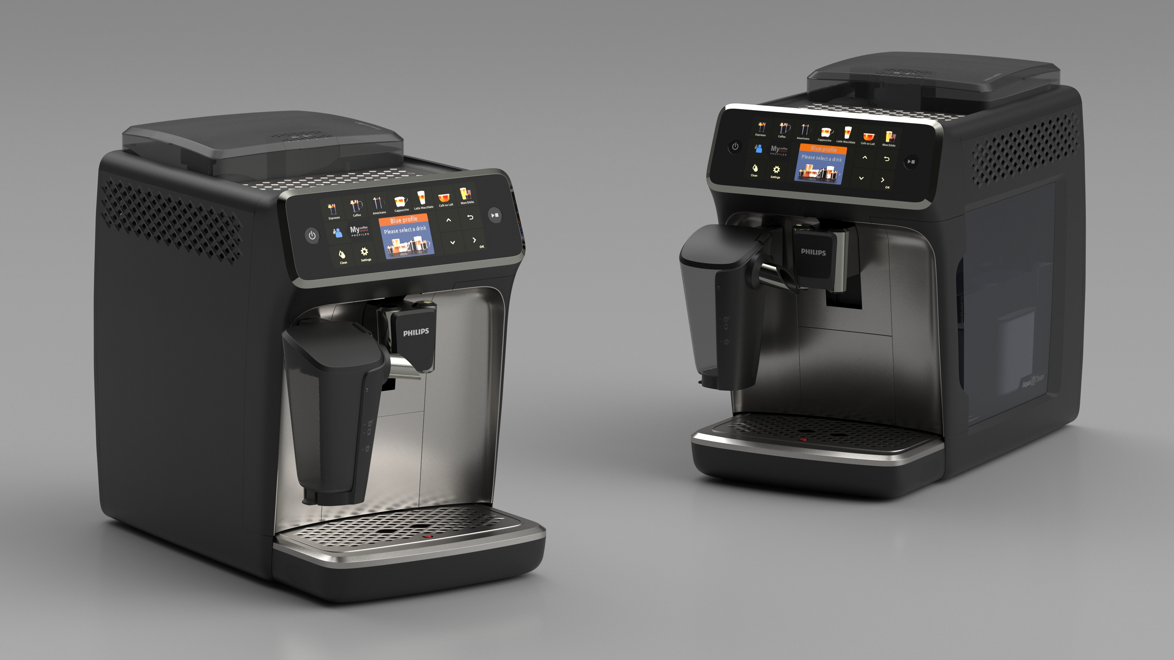 Coffee Machine Philips 5400 Lights On 3D